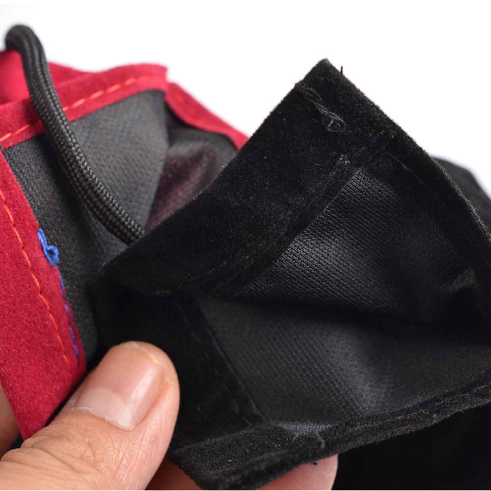 Fishing Rod Protective Cover Pouch Protector Velvet Outdoor Fishing Pole Bag Black