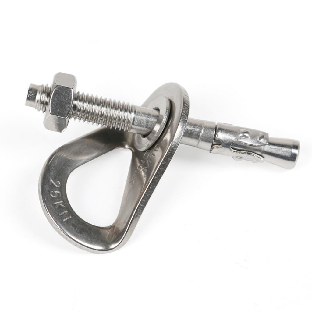 Climbing Anchor Stainless Steel Ceiling Mount for Hammock Mountaineering Gym 5.4cm