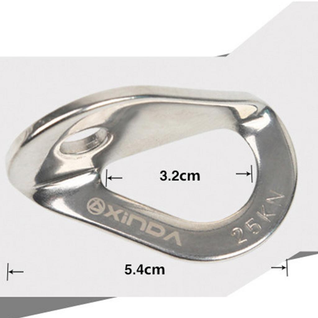 Climbing Anchor Stainless Steel Ceiling Mount for Hammock Mountaineering Gym 5.4cm