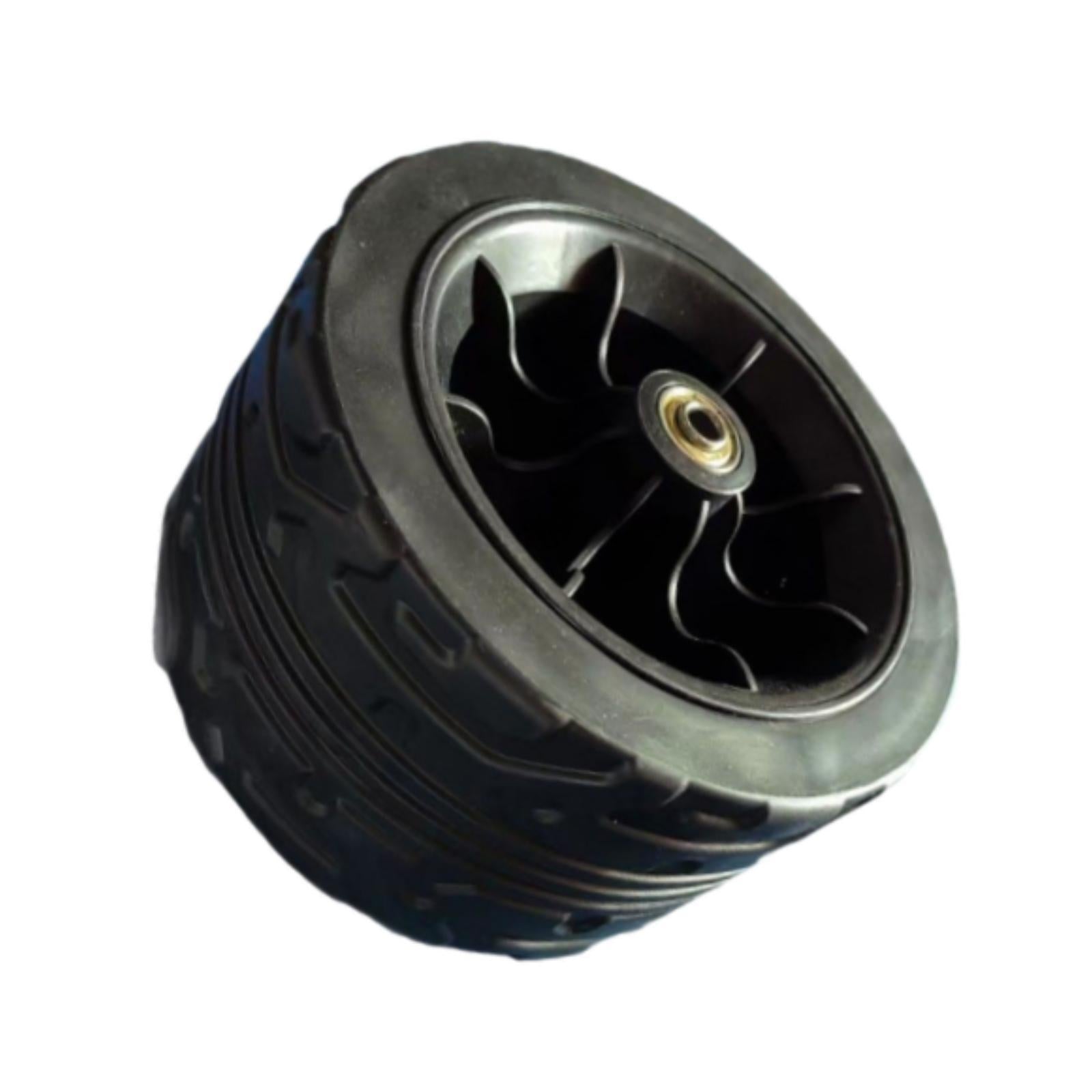 Camping Cart Wheel 10inch Sturdy Easily Install Attachment for Shopping Cart