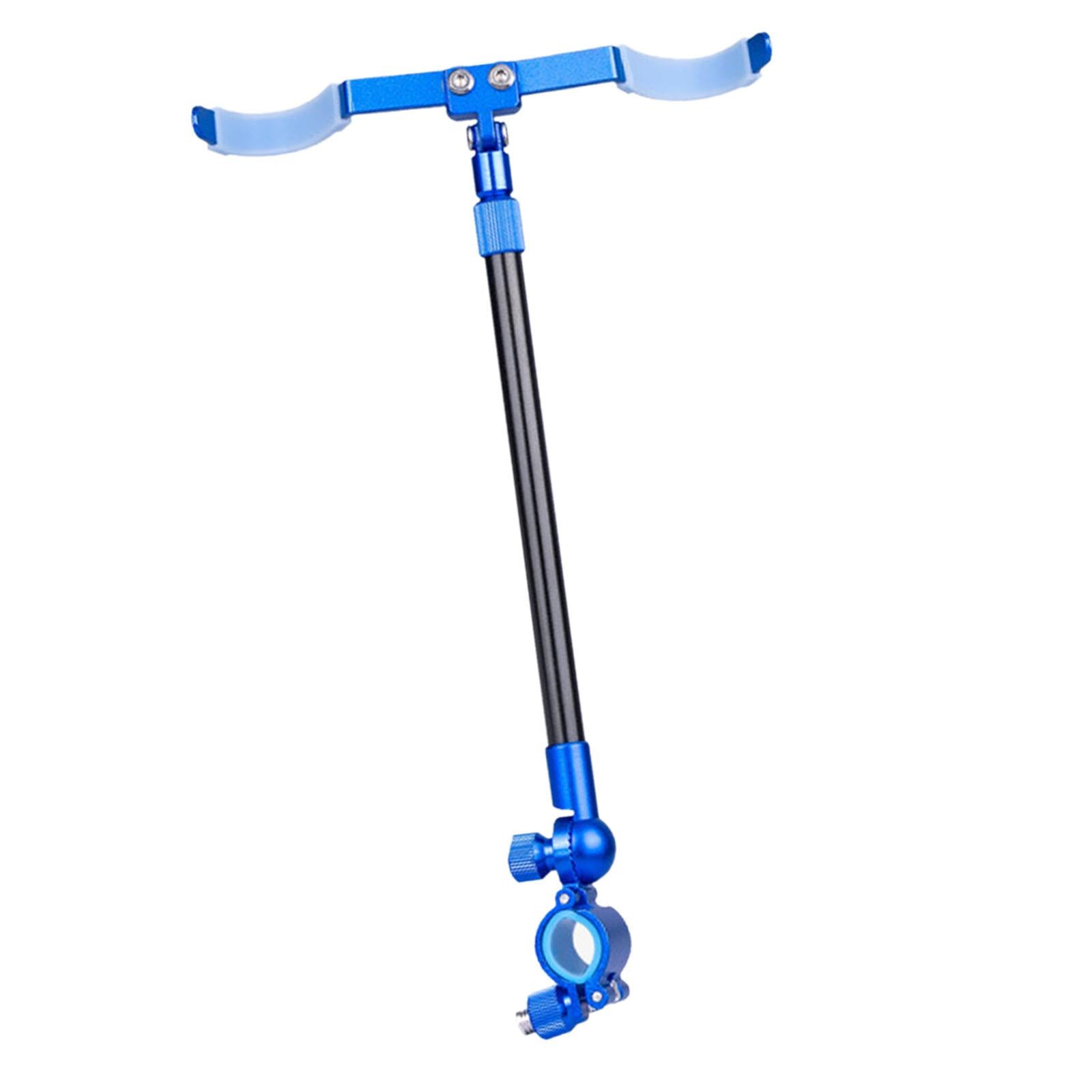 Boat Fishing Rod Holder Large Clamp Fishing Pole Holder for Yacht Canoe Dock Blue