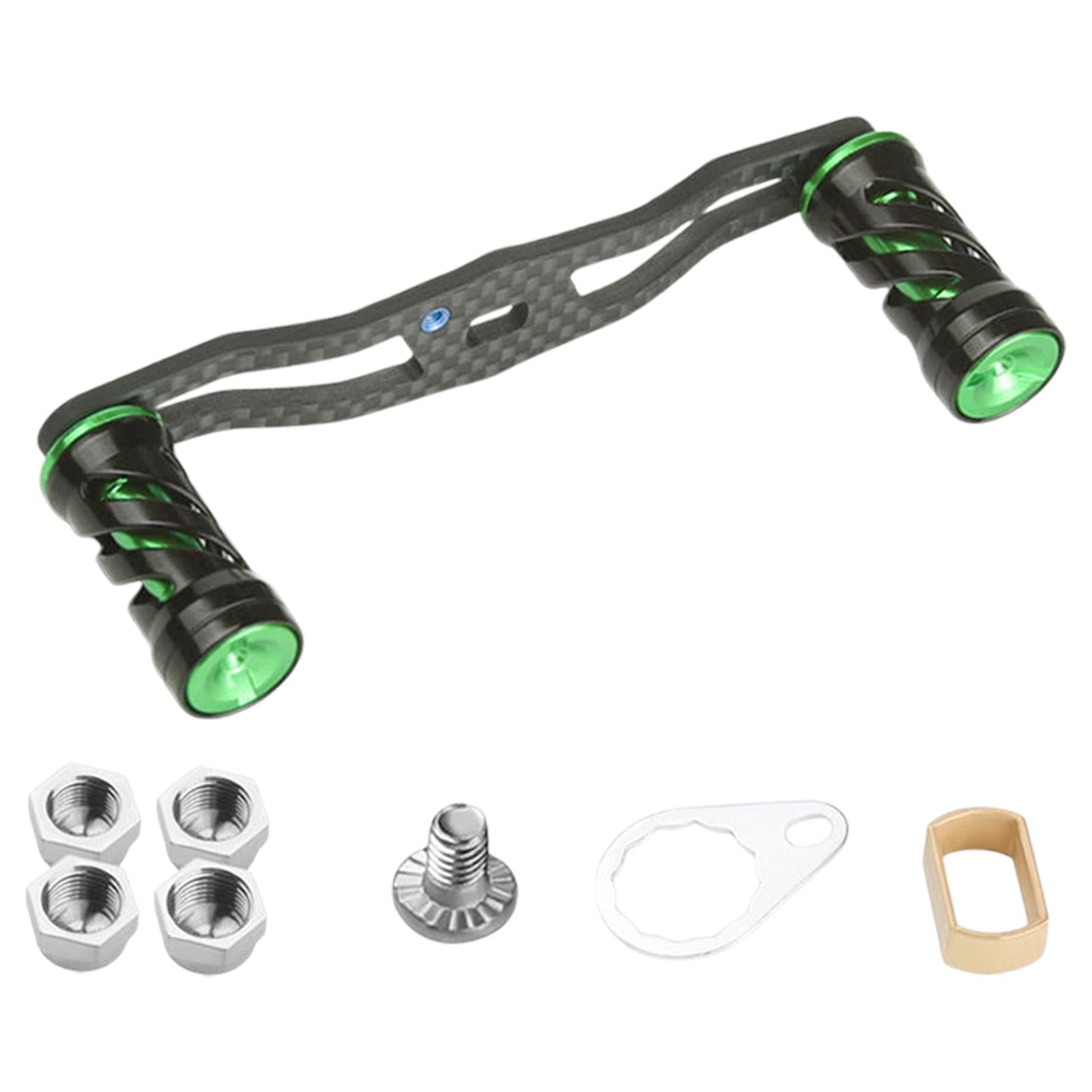 Baitcasting Reel Replacement Part Fishing Gear Metal Knob Fishing Reel Crank green