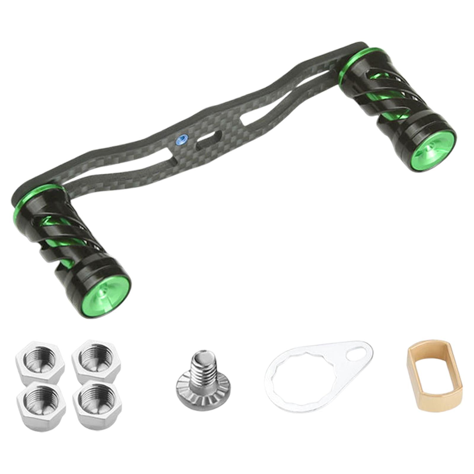 Baitcasting Reel Replacement Part Fishing Gear Metal Knob Fishing Reel Crank green