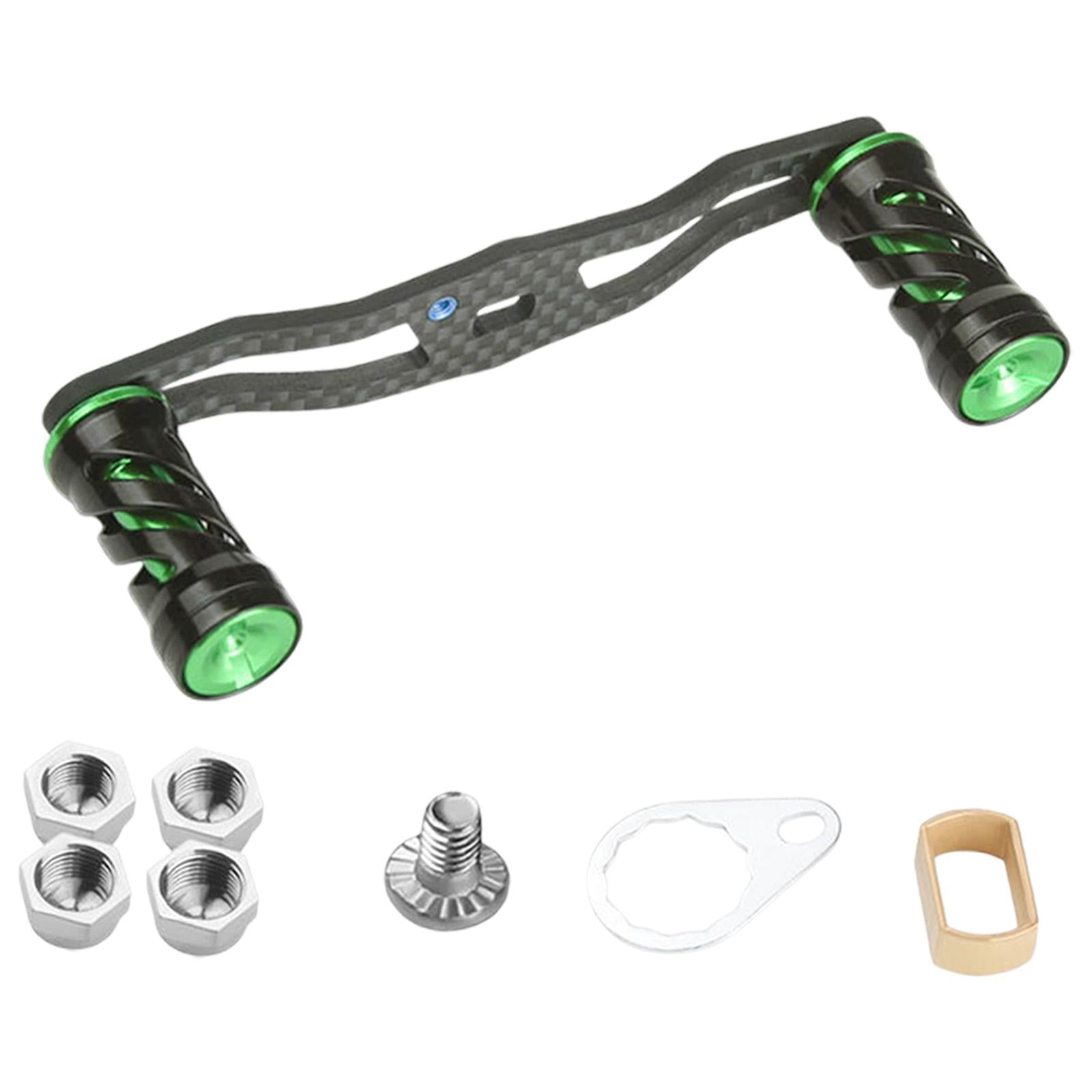 Baitcasting Reel Replacement Part Fishing Gear Metal Knob Fishing Reel Crank green