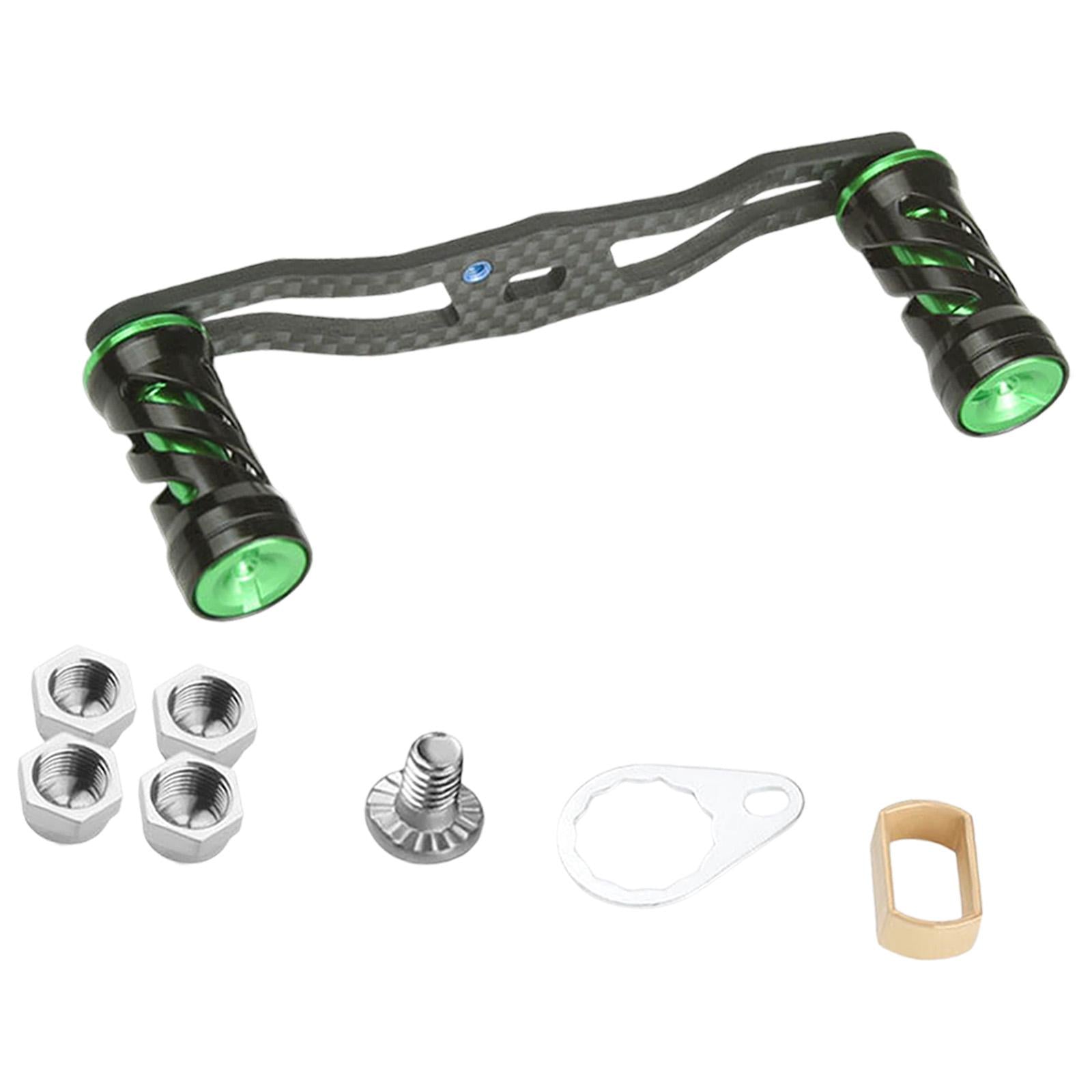 Baitcasting Reel Replacement Part Fishing Gear Metal Knob Fishing Reel Crank green