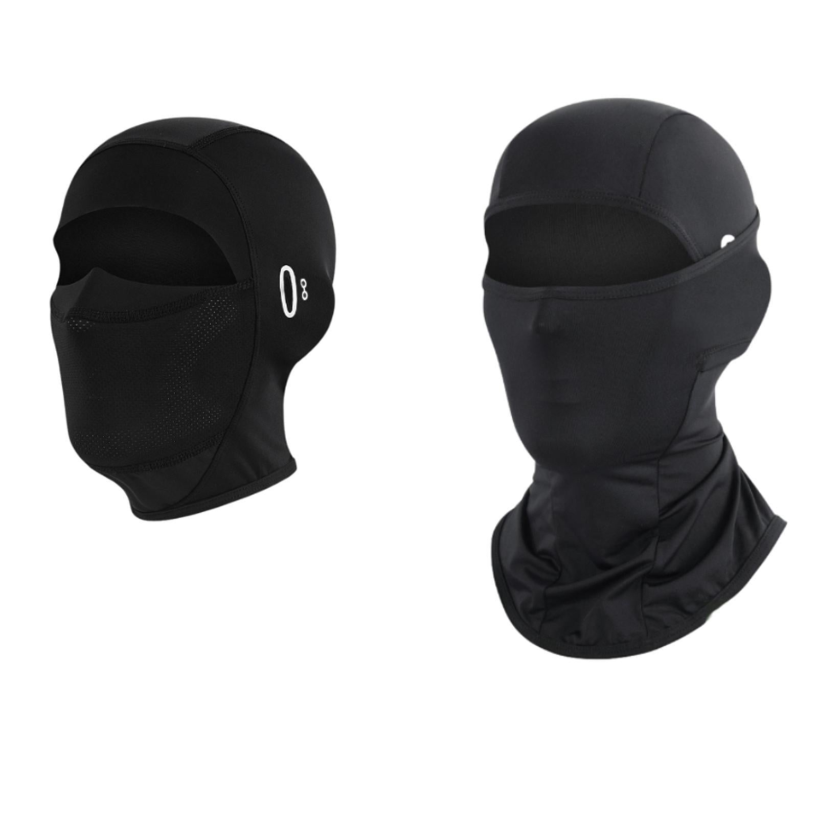 Balaclava Face Mask Motorcycle Riding Face Mask for Sports Motorcycle Hiking Short 26cmx25cm