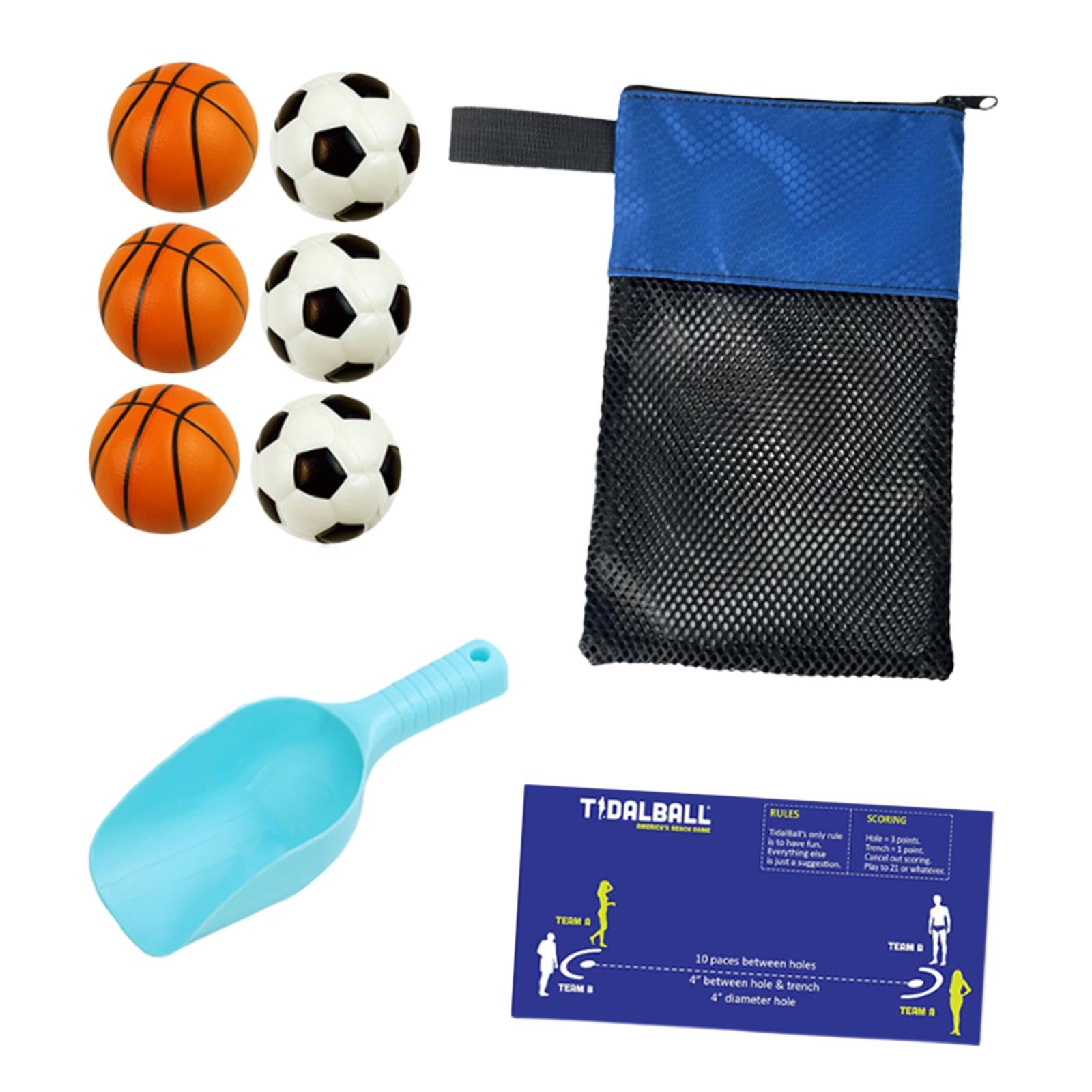 Beach Game Compact Portable Convenient Outdoors Game for Lawn Holiday Yard Football Basketball