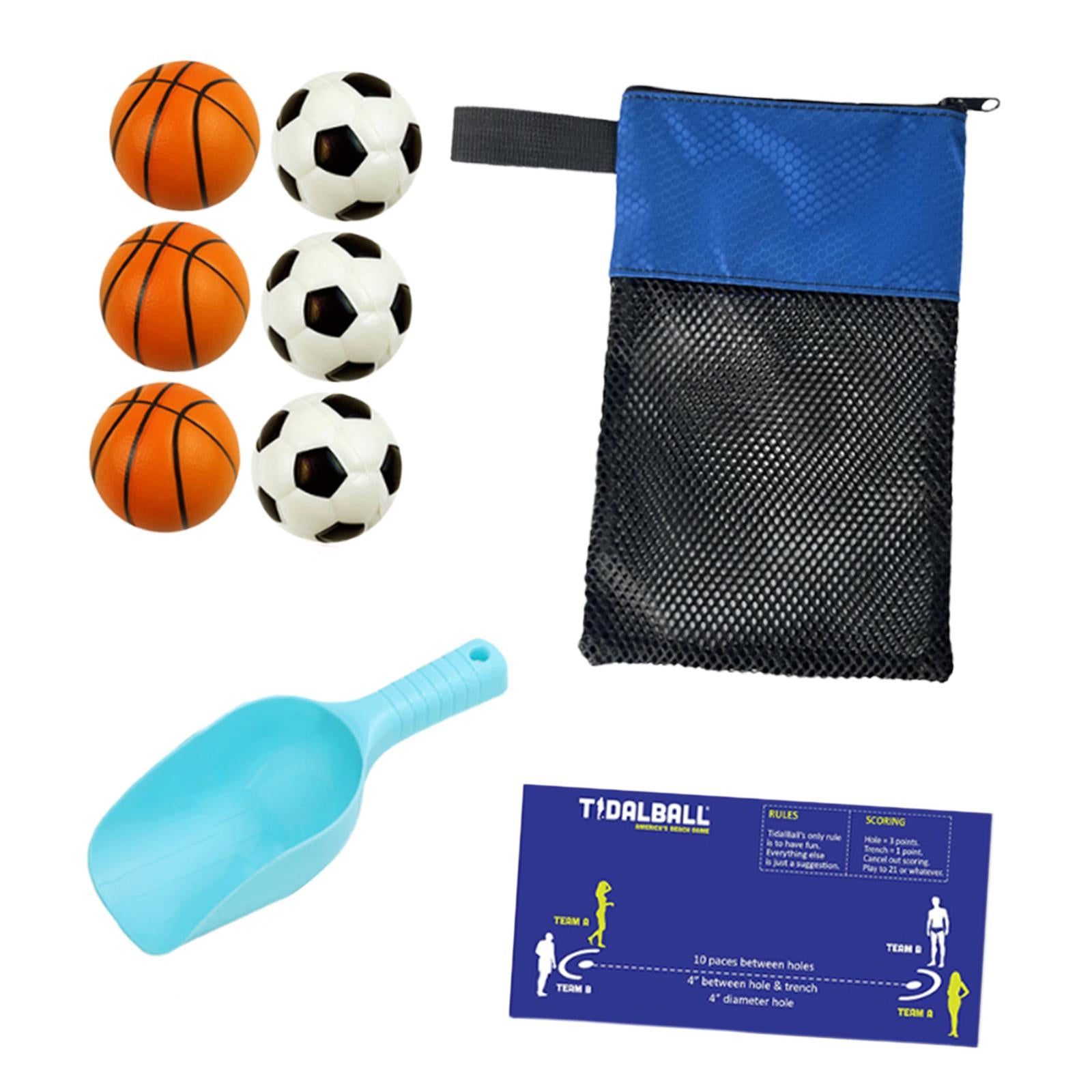 Beach Game Compact Portable Convenient Outdoors Game for Lawn Holiday Yard Football Basketball