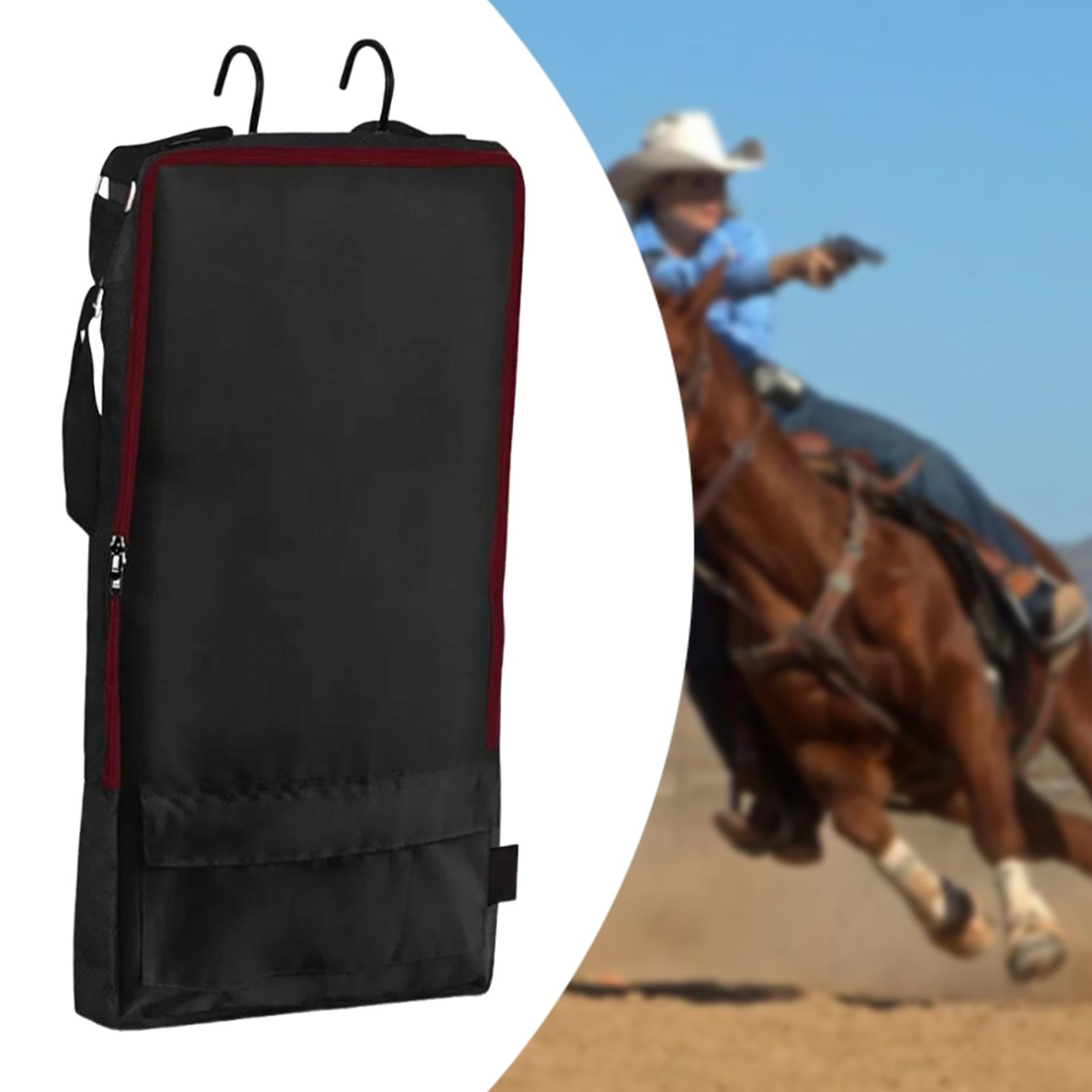 Bridle Bag Sturdy Bridle Bag for Horses for Harness Equestrian Reins Bridles black