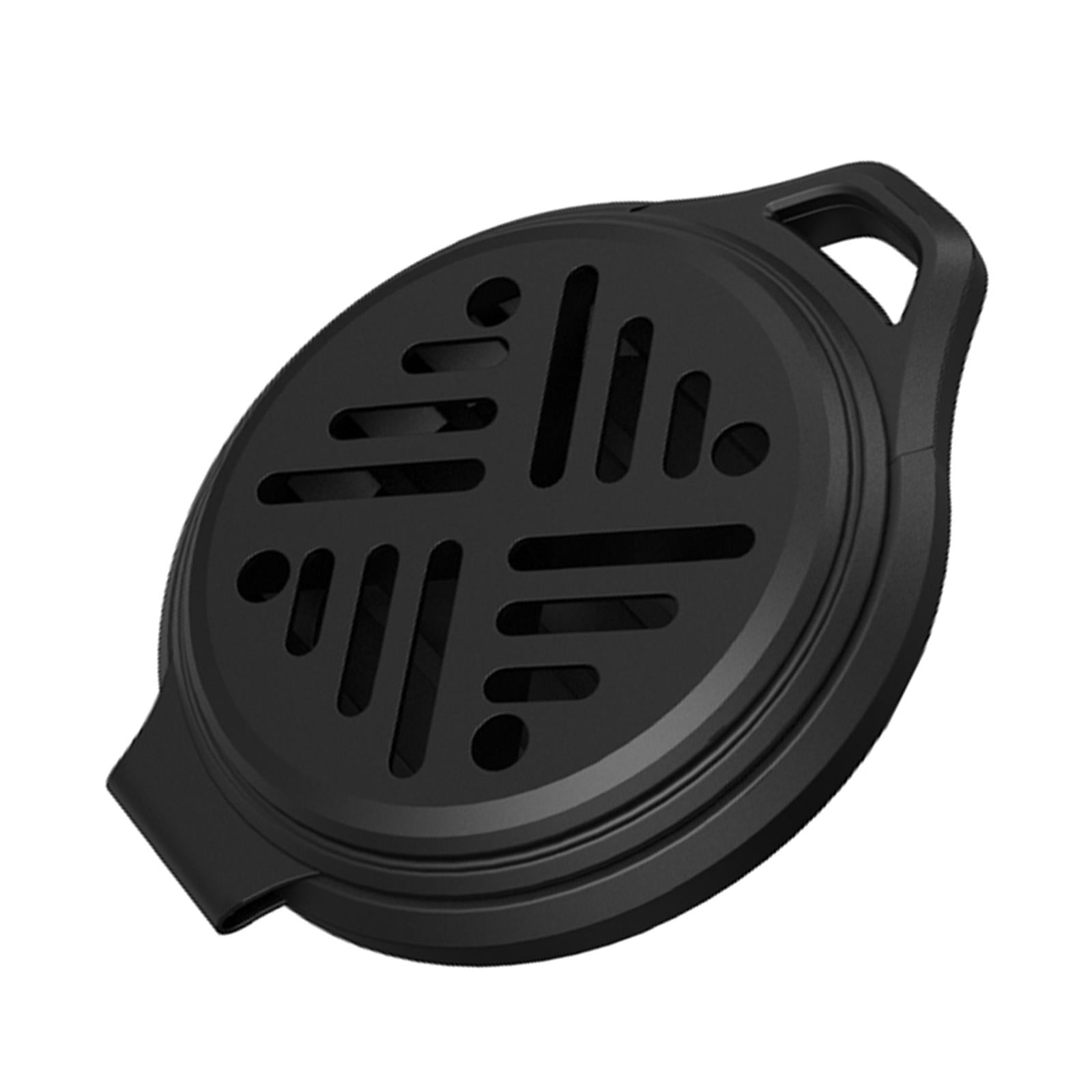 Portable Mosquito Coil Holder Burner for Hiking Party Outdoor Indoor black