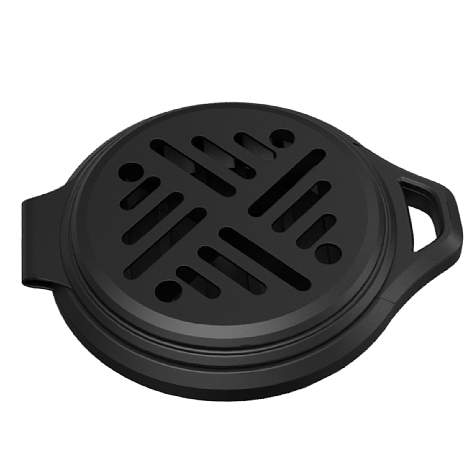 Portable Mosquito Coil Holder Burner for Hiking Party Outdoor Indoor black