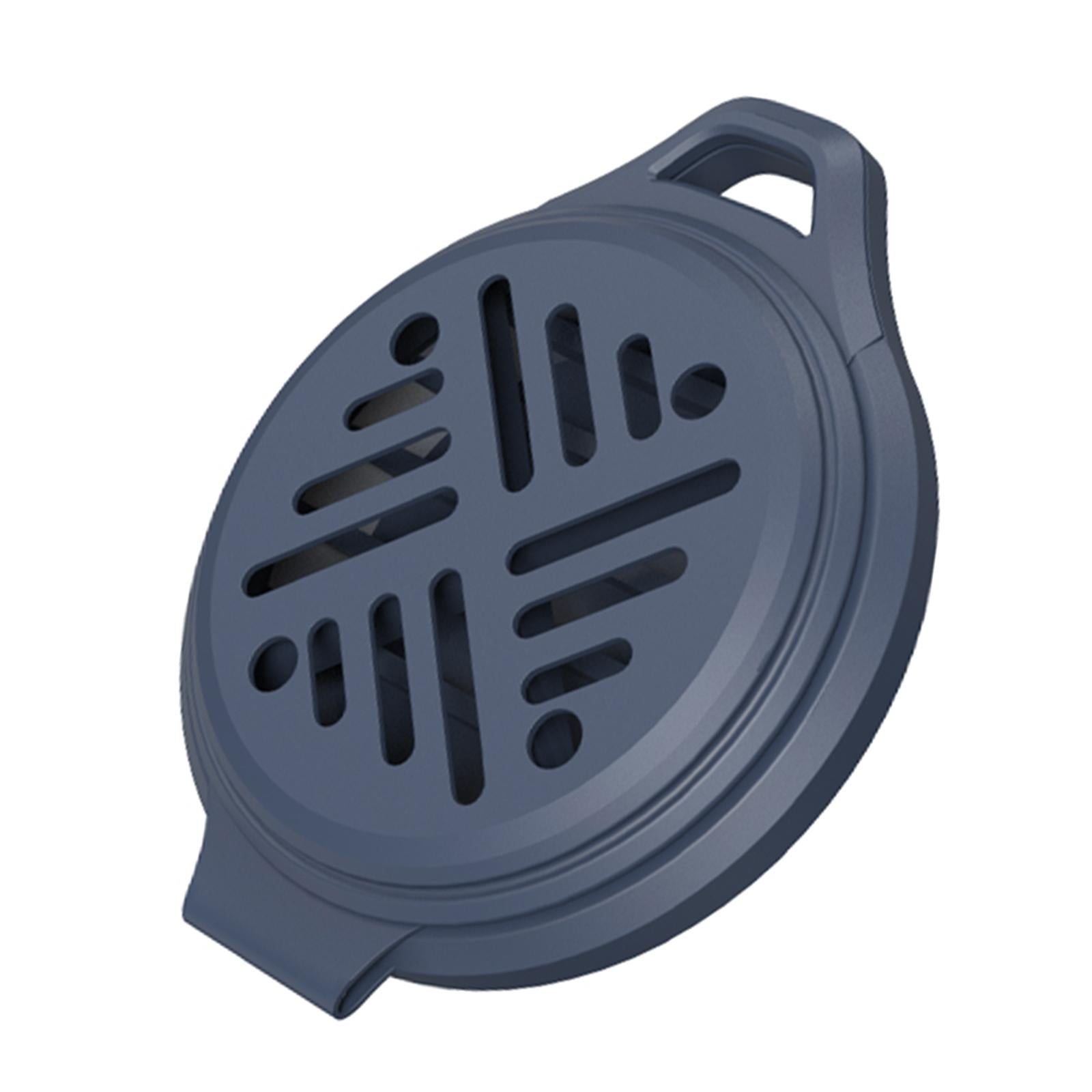 Portable Mosquito Coil Holder Burner for Hiking Party Outdoor Indoor dark blue