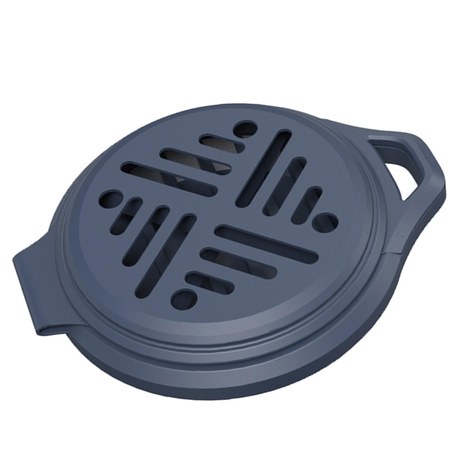 Portable Mosquito Coil Holder Burner for Hiking Party Outdoor Indoor dark blue
