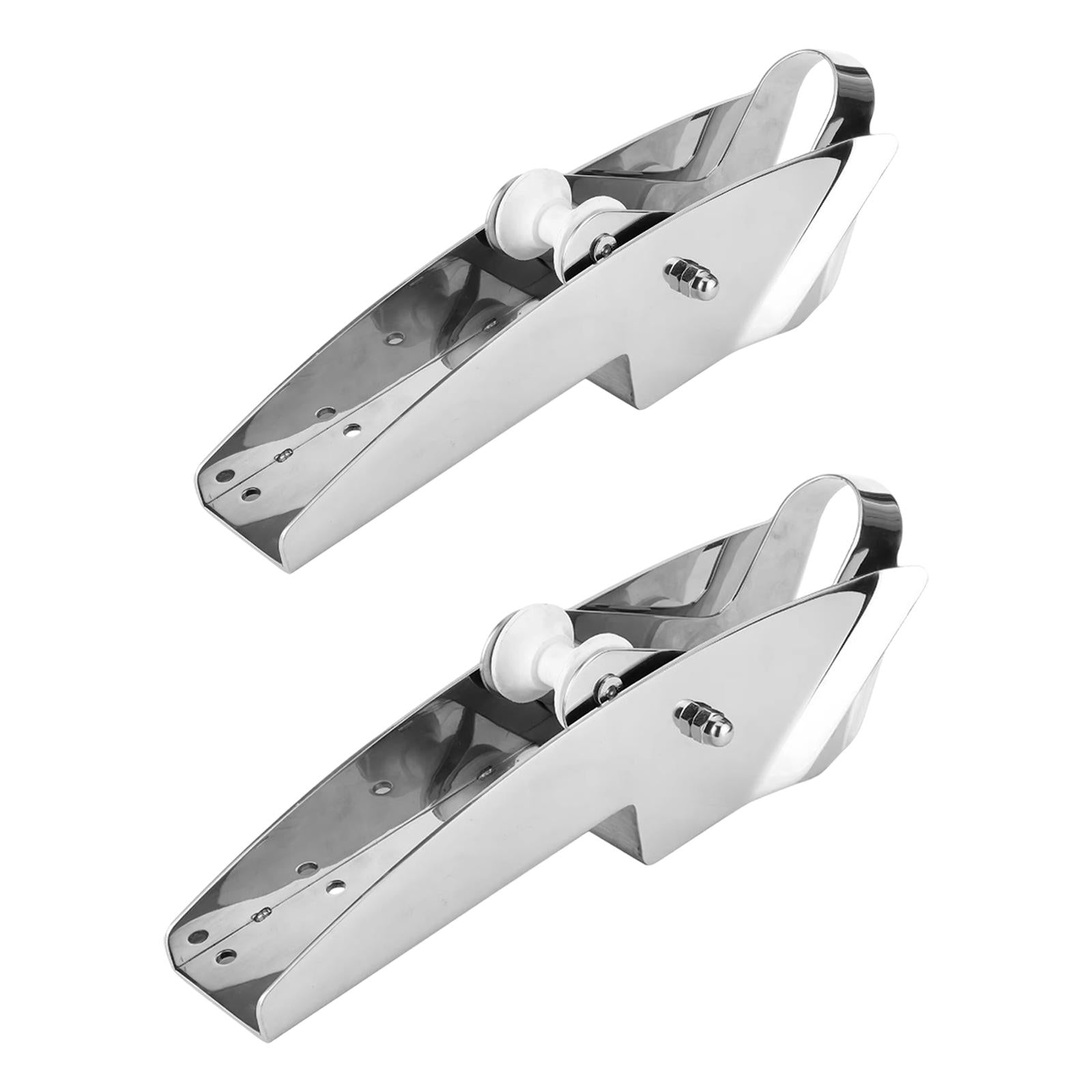 Bow Boat Anchor Roller Double Wheel Anchor Bracket for Yachts Marine Docking S