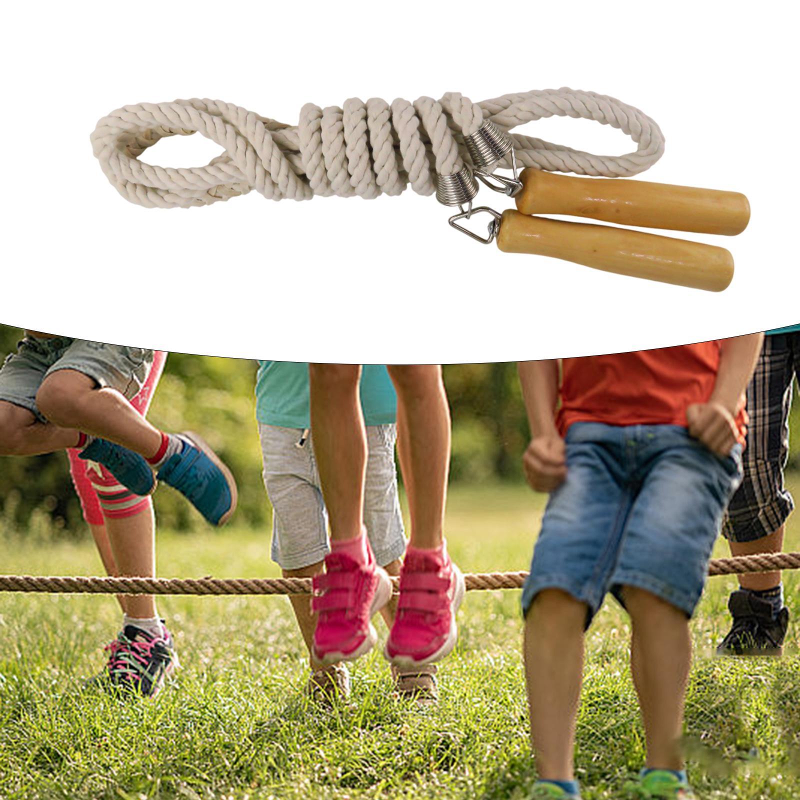 Jump Rope Portable for Adults Kids Skipping Rope for Workout Home School Gym 3m