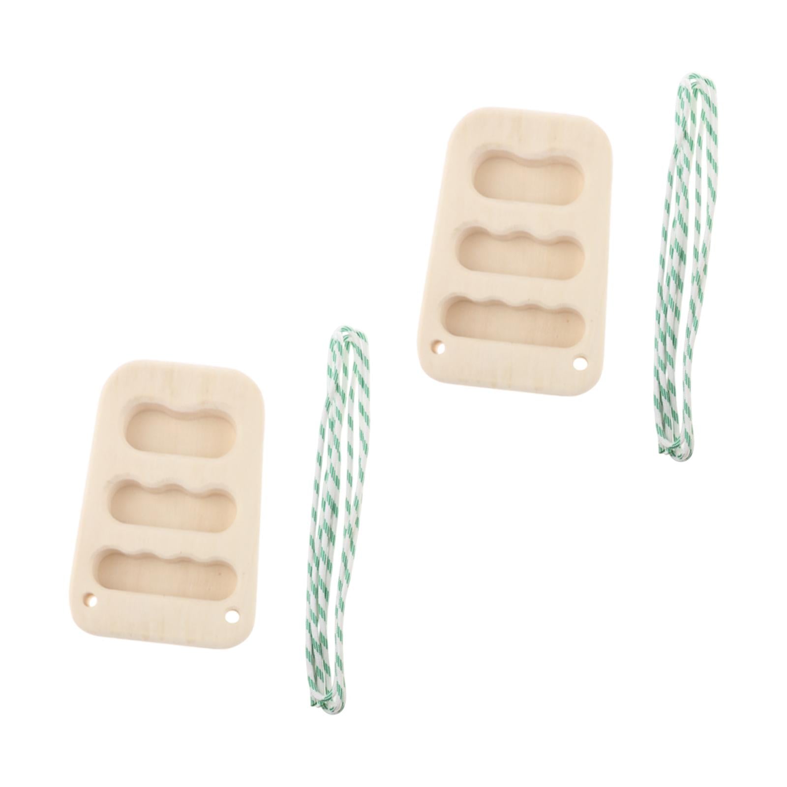 2x Hang Boards Upper Body Workouts Finger Training Board for Wall Door Indoor
