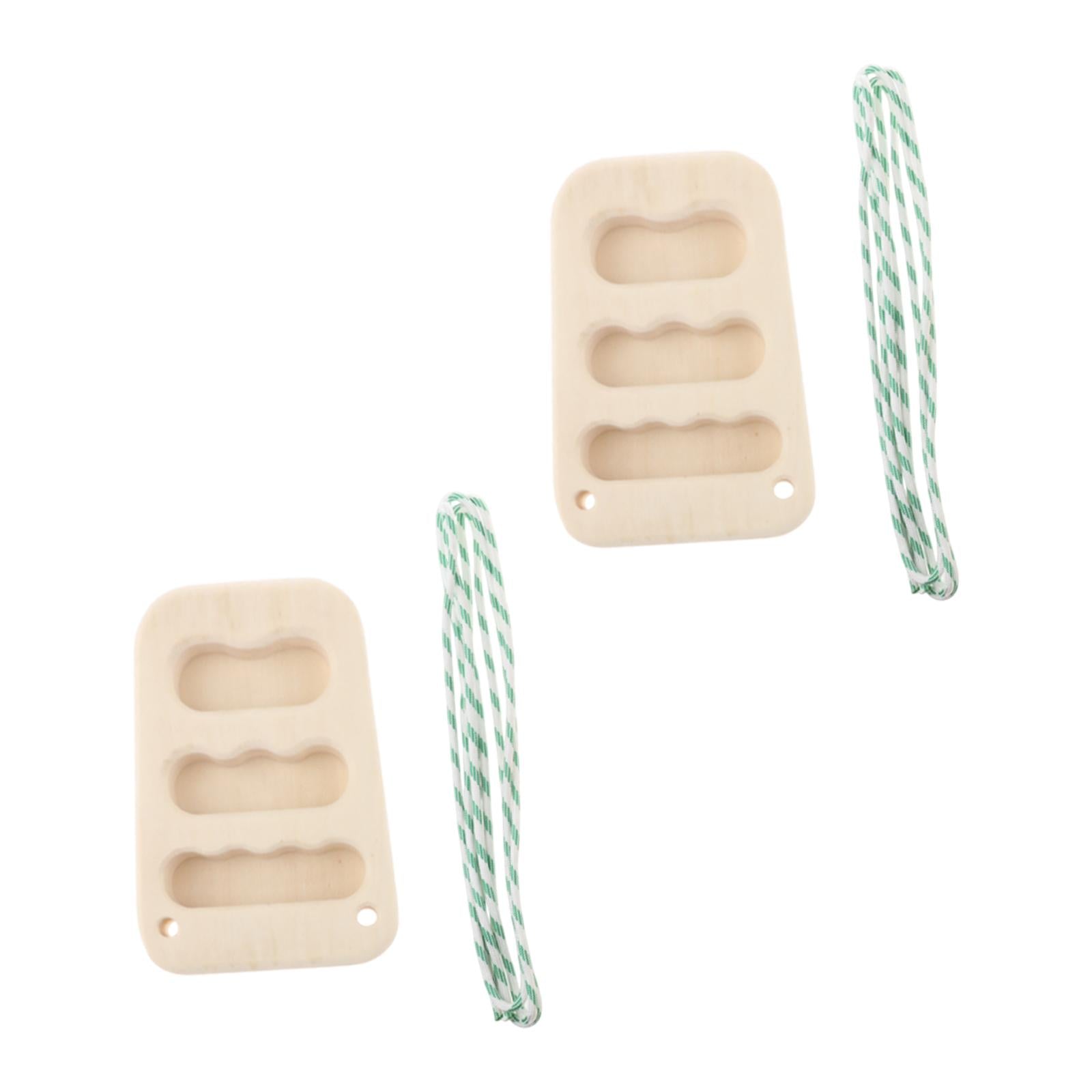 2x Hang Boards Upper Body Workouts Finger Training Board for Wall Door Indoor