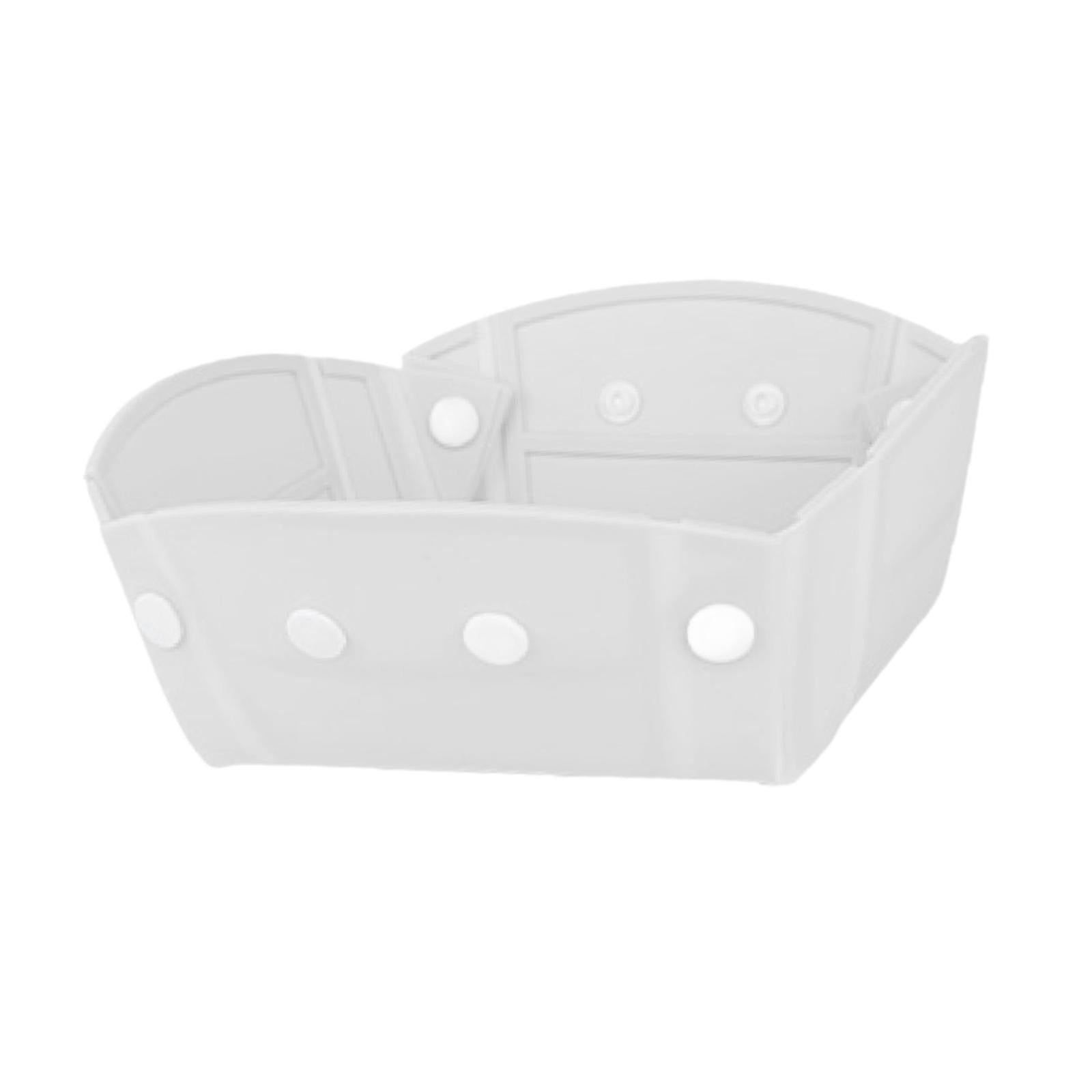 Camping Tableware Folding Plate Bowl Business Trips Outdoor Collapsible Bowl Gray