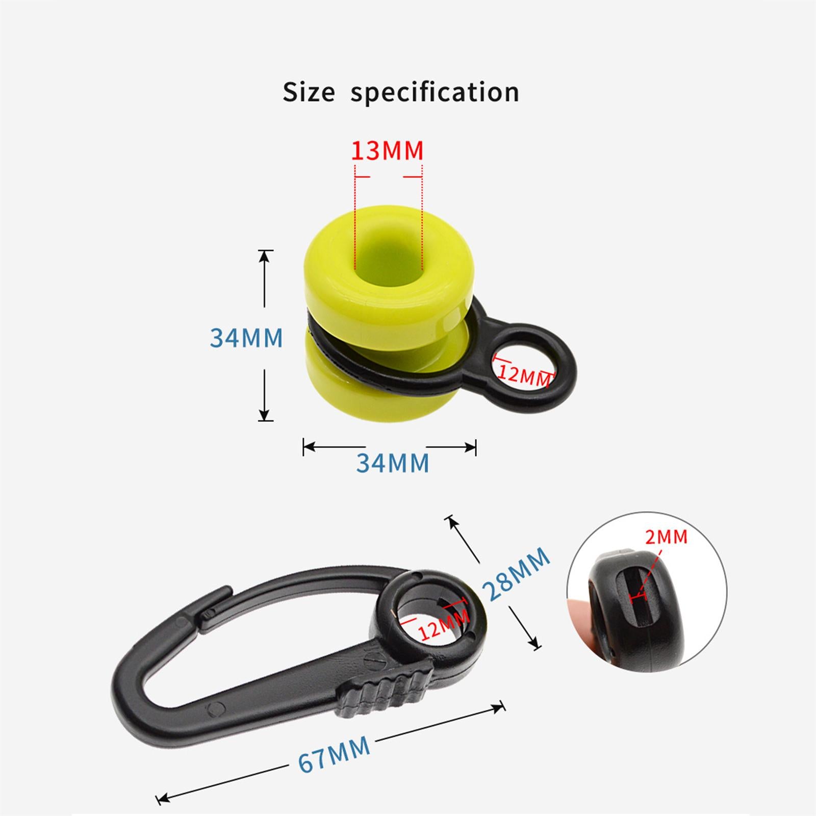 Downrigger Kit Stable with Snap, Cleat & Fairlead for Fishing Tool Accessory