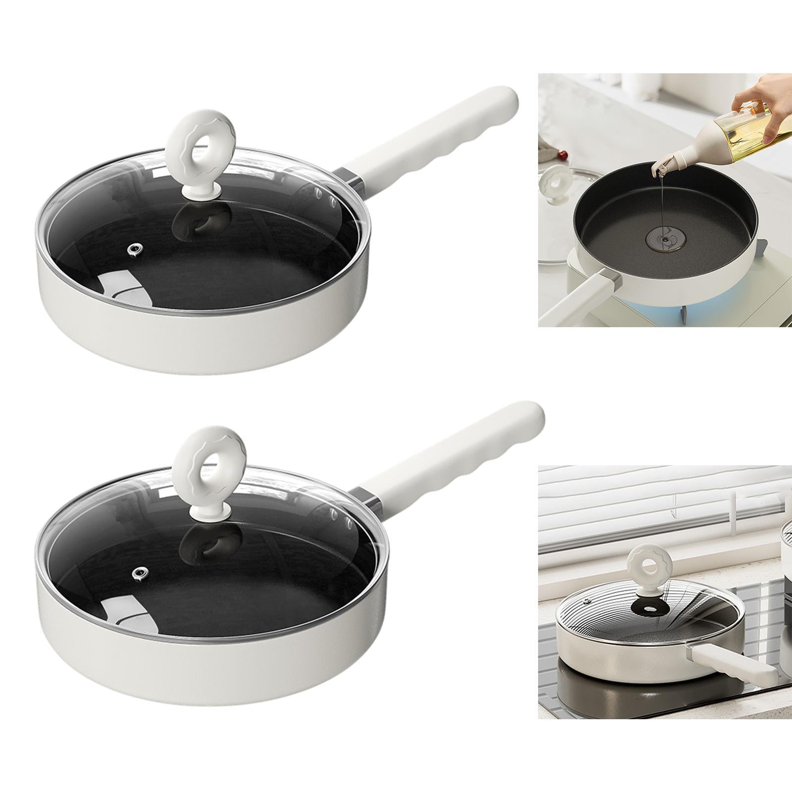 Camping Frying Pan Nonstick Lightweight Fry Pan for Home Cooking Backpacking 22cmx5cm