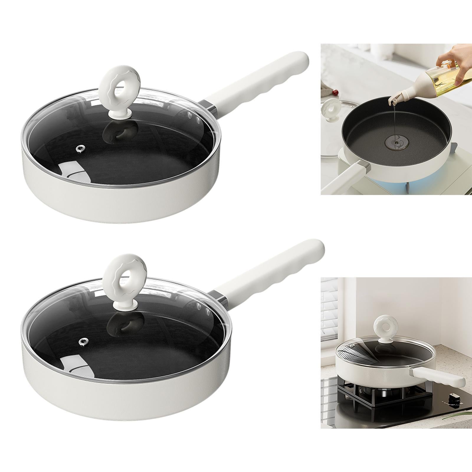 Camping Frying Pan Nonstick Lightweight Fry Pan for Home Cooking Backpacking 22cmx5cm