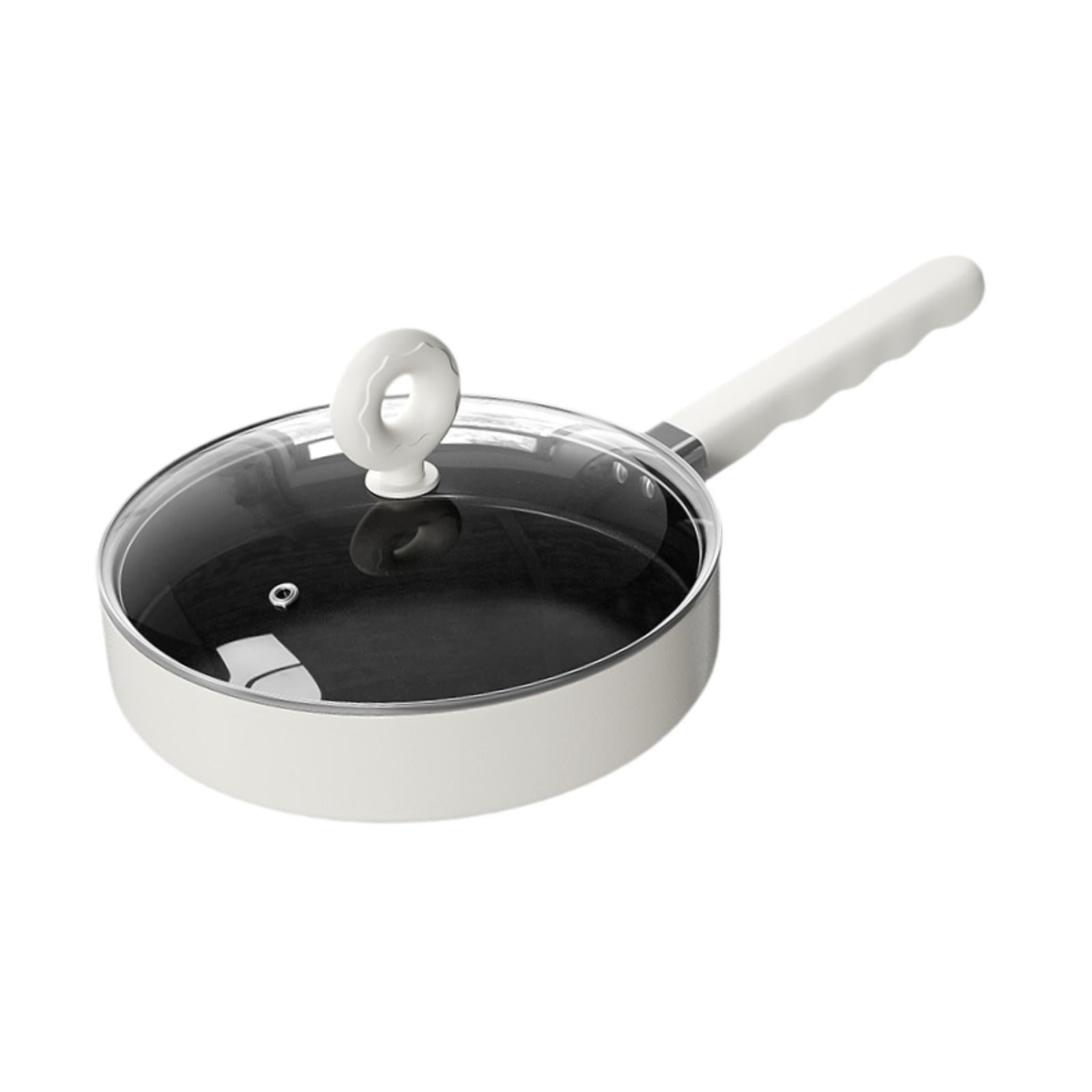 Camping Frying Pan Nonstick Lightweight Fry Pan for Home Cooking Backpacking 24cmx5cm
