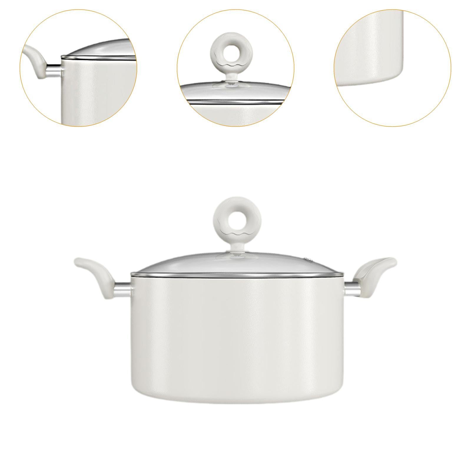 Camping Pot Portable Equipment with Lid for Hiking Indoor Outdoor Activities
