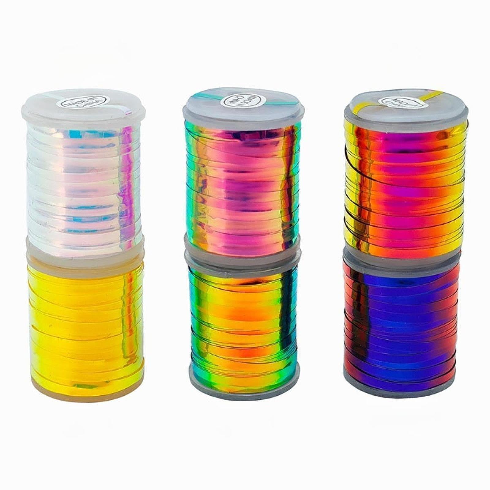 6x Metal Foil Wire Freshwater Fishing Accessories Crafting Tying Material
