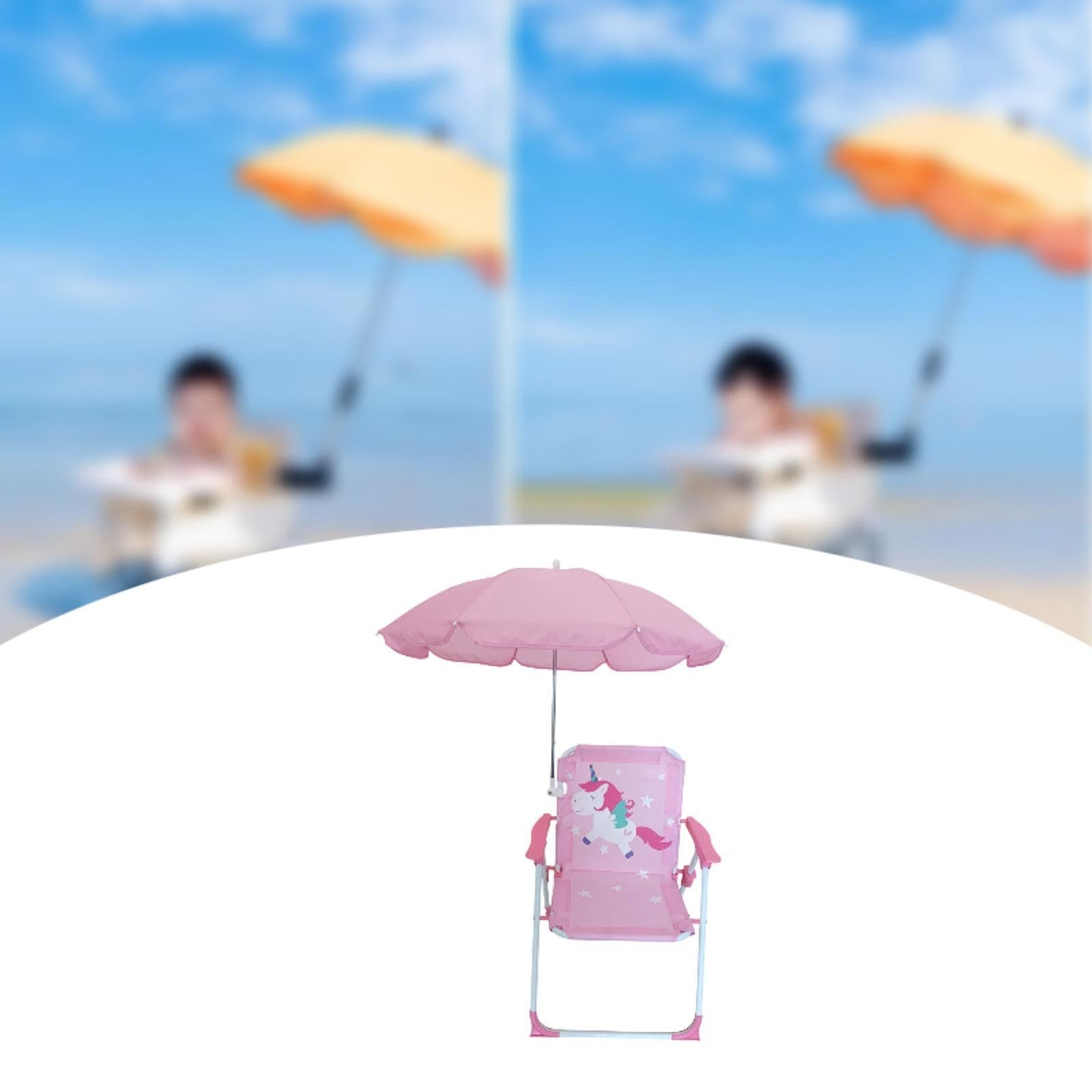 Baby Camping Chair with Umbrella Park for Backyard Photography Props Camping