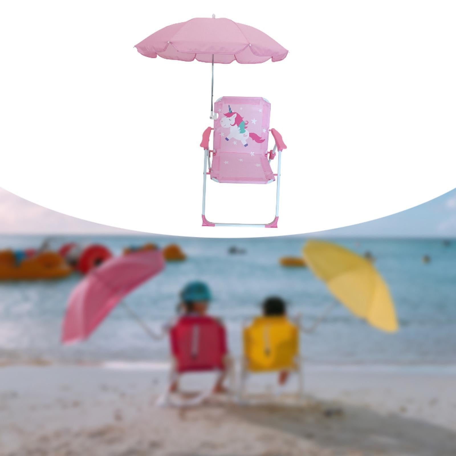 Baby Camping Chair with Umbrella Park for Backyard Photography Props Camping
