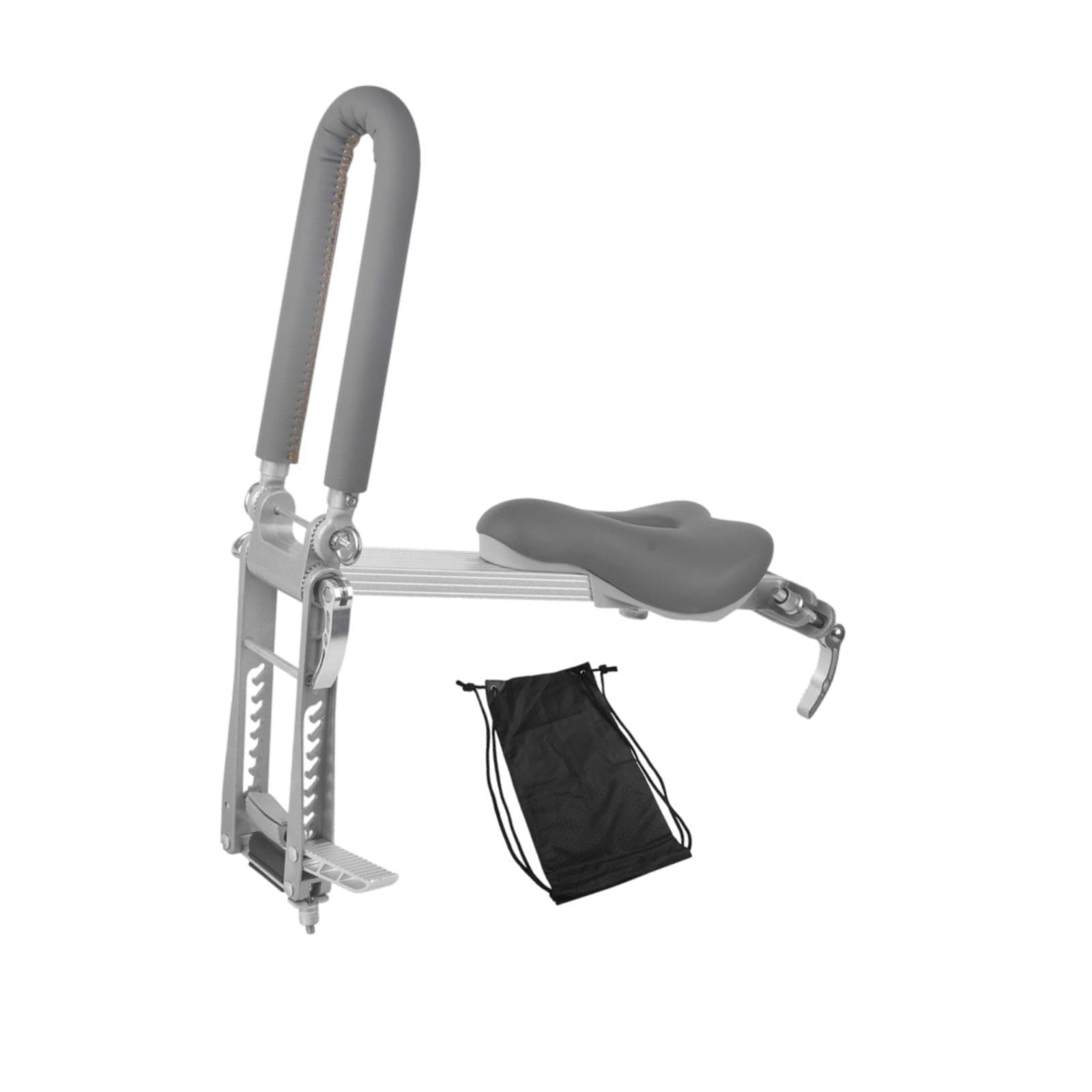 Kids Bike Seat Front Mount Easy Installation Aluminum Alloy for Folding Bike