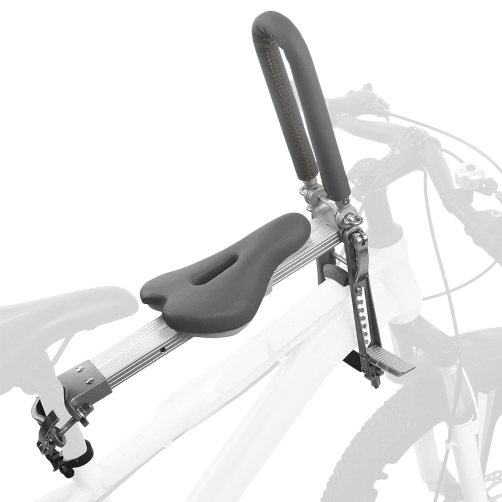 Kids Bike Seat Front Mount Easy Installation Aluminum Alloy for Folding Bike