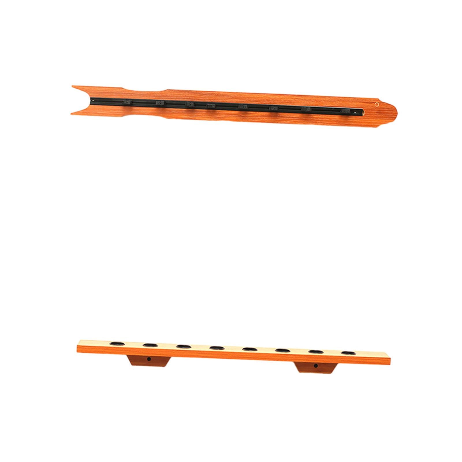 Fishing Rod Wall Rack Easy Installation Gifts Holds up to 8 Rods Accessories