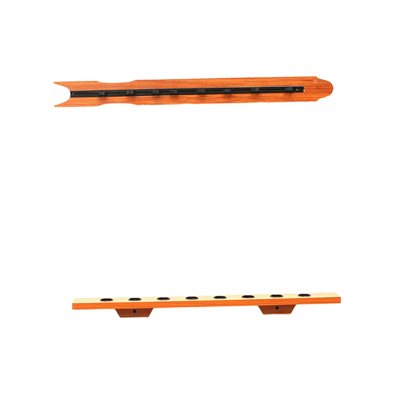 Fishing Rod Wall Rack Easy Installation Gifts Holds up to 8 Rods Accessories