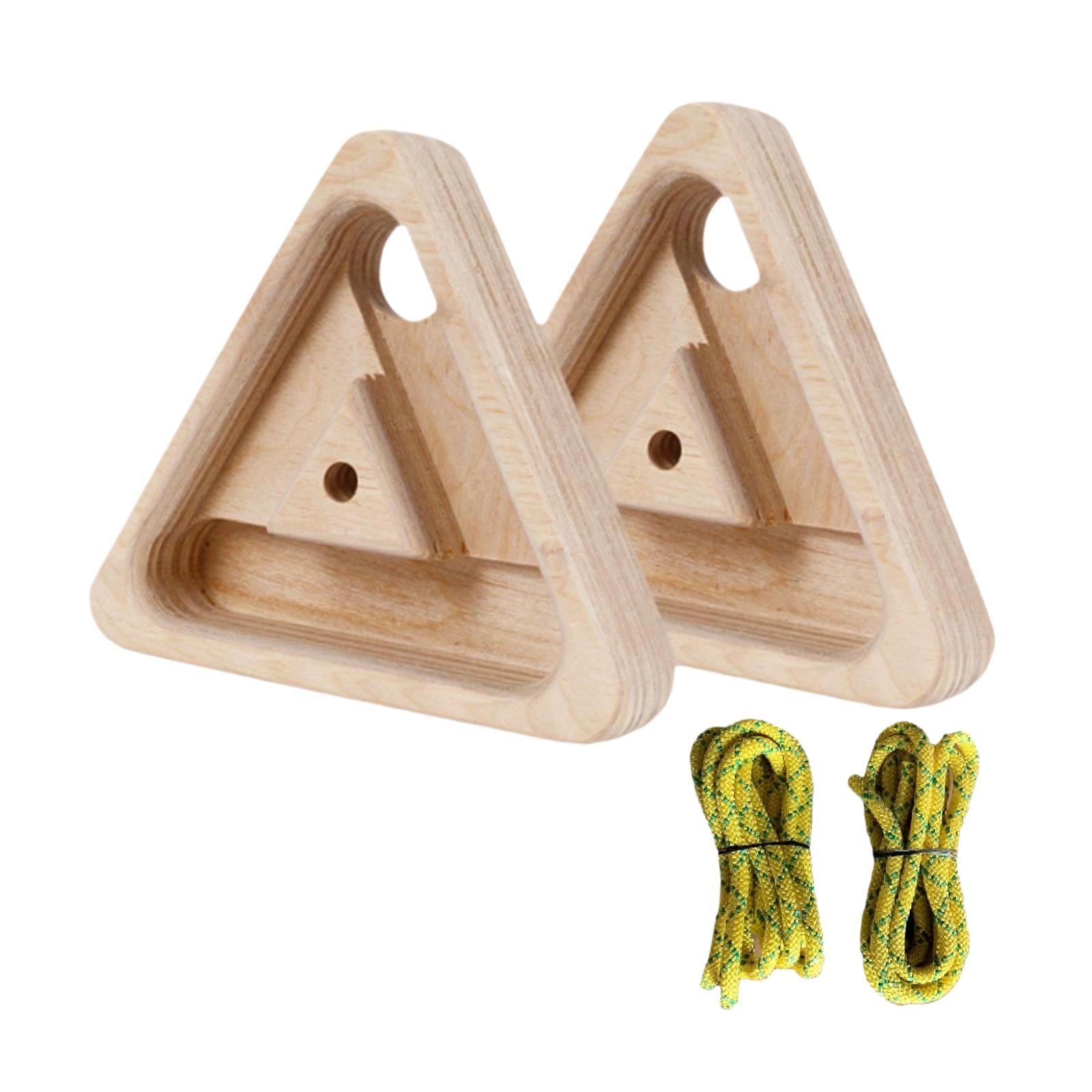 2 Pieces Climbing Fingerboard Hand Wrist and Forearm Strengthener for Athletes