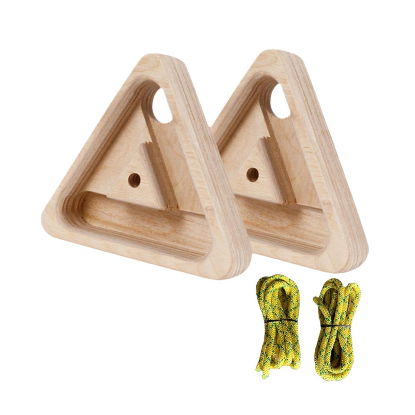 2 Pieces Climbing Fingerboard Hand Wrist and Forearm Strengthener for Athletes