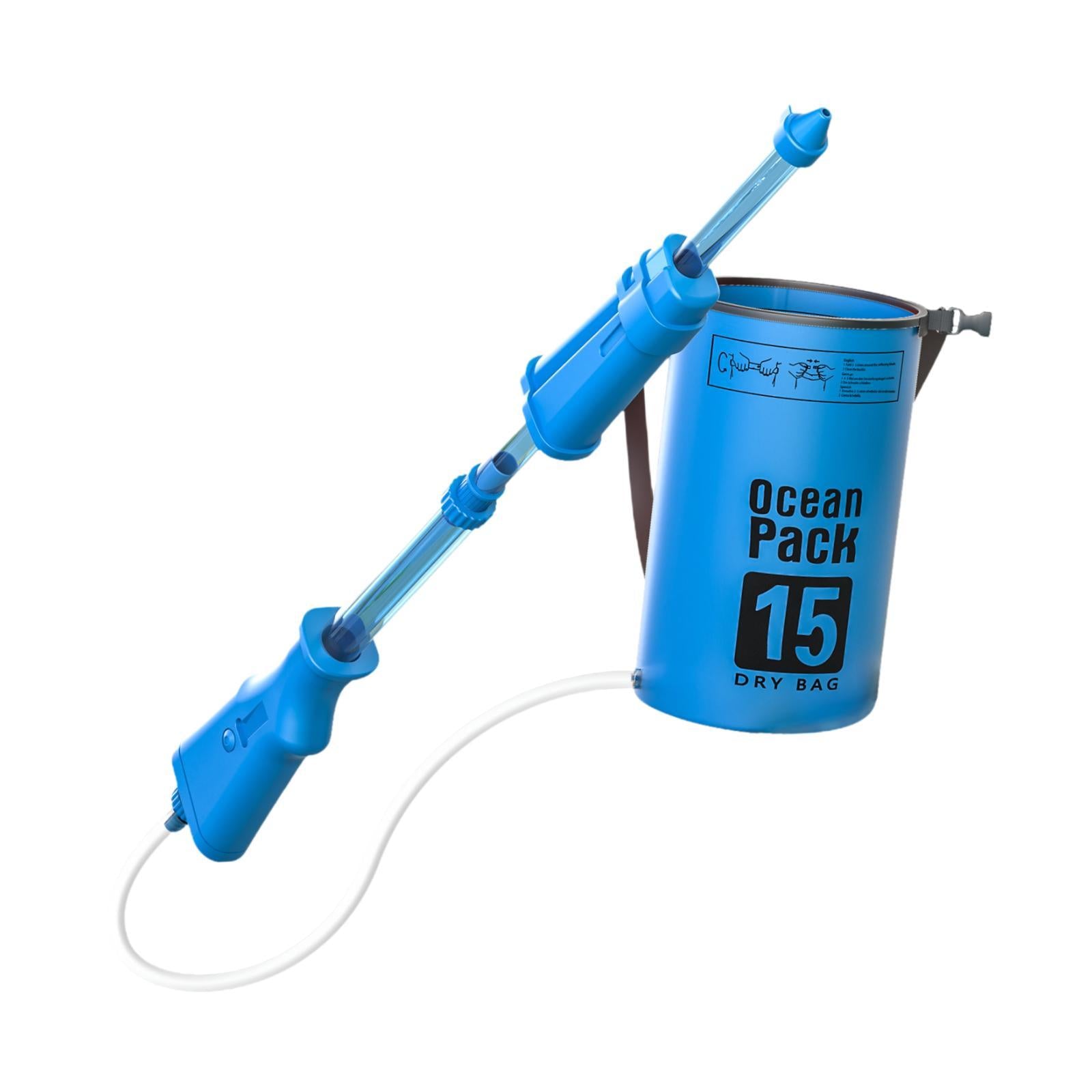 Backpack Water Soaker Toy Summer Large Capacity for Boys Girls Children Kids Blue