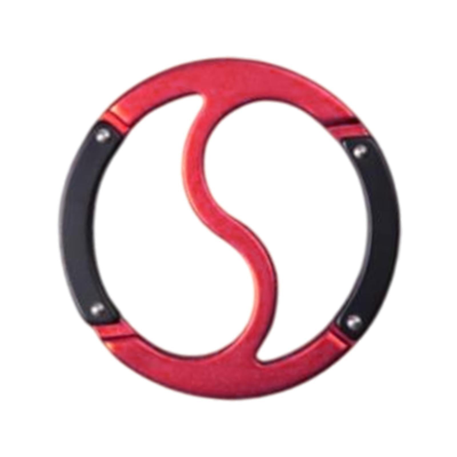 Carabiner Clip Keyring Fishing Lock Buckle Hook for Hammock Dog Leash Hiking red