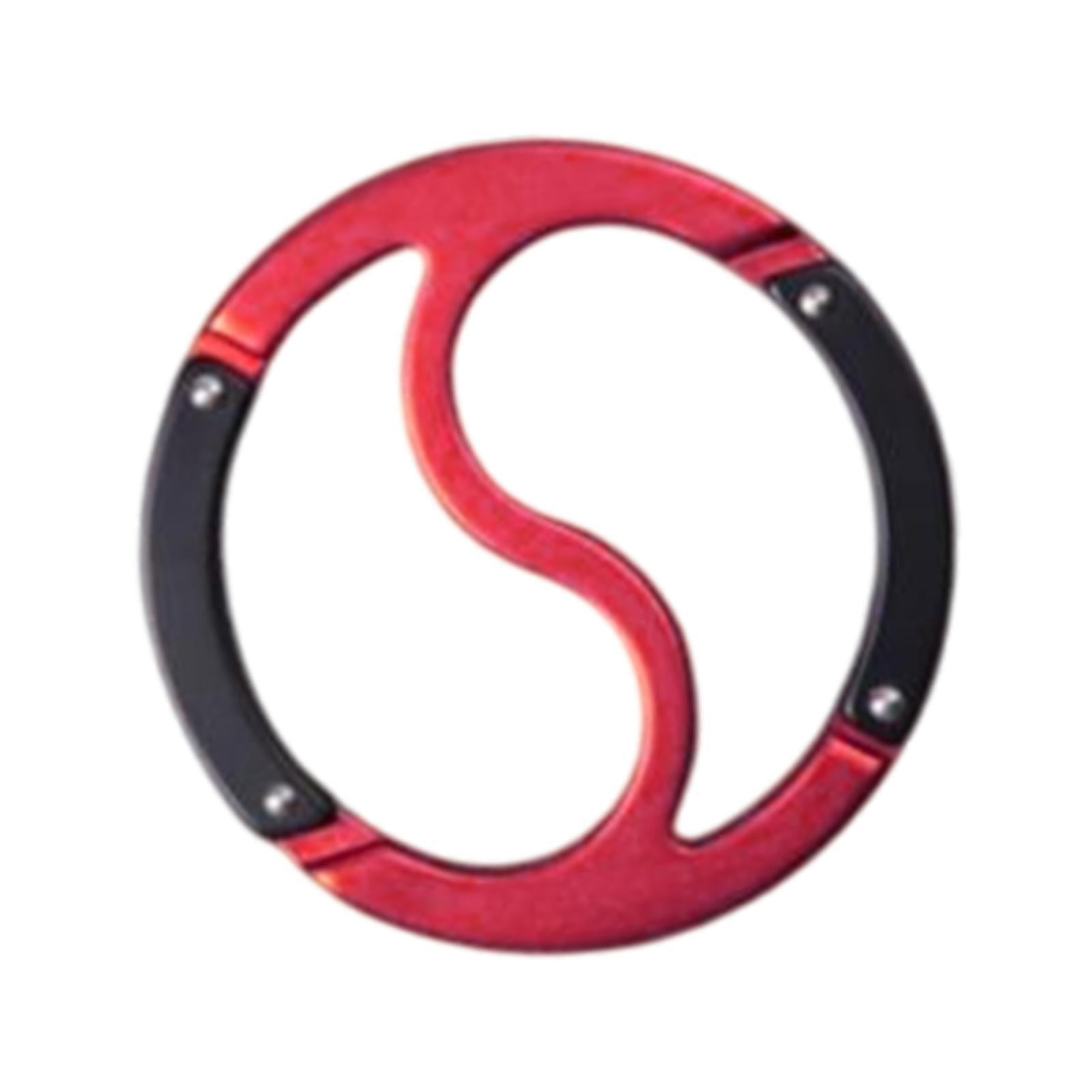 Carabiner Clip Keyring Fishing Lock Buckle Hook for Hammock Dog Leash Hiking red