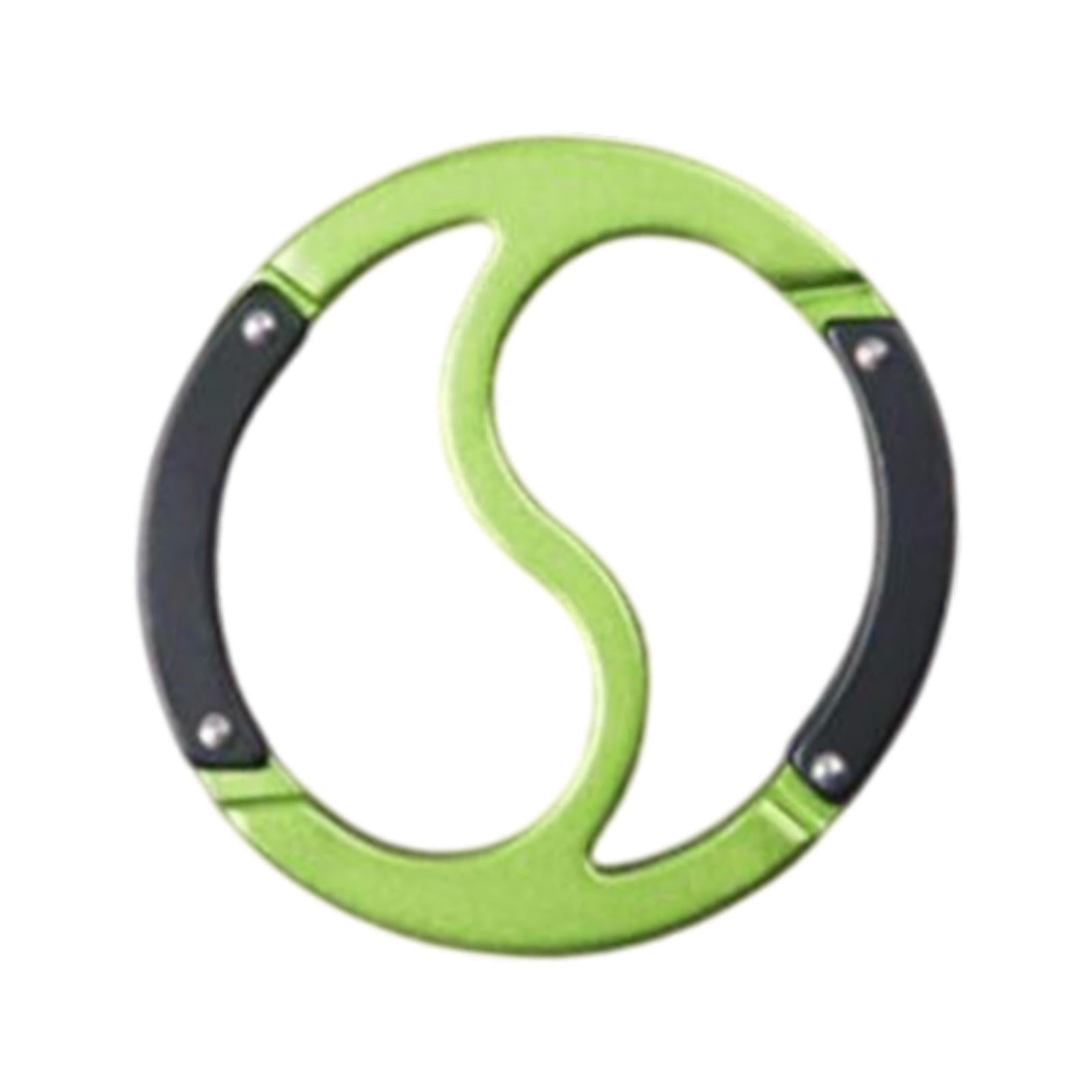 Carabiner Clip Keyring Fishing Lock Buckle Hook for Hammock Dog Leash Hiking green