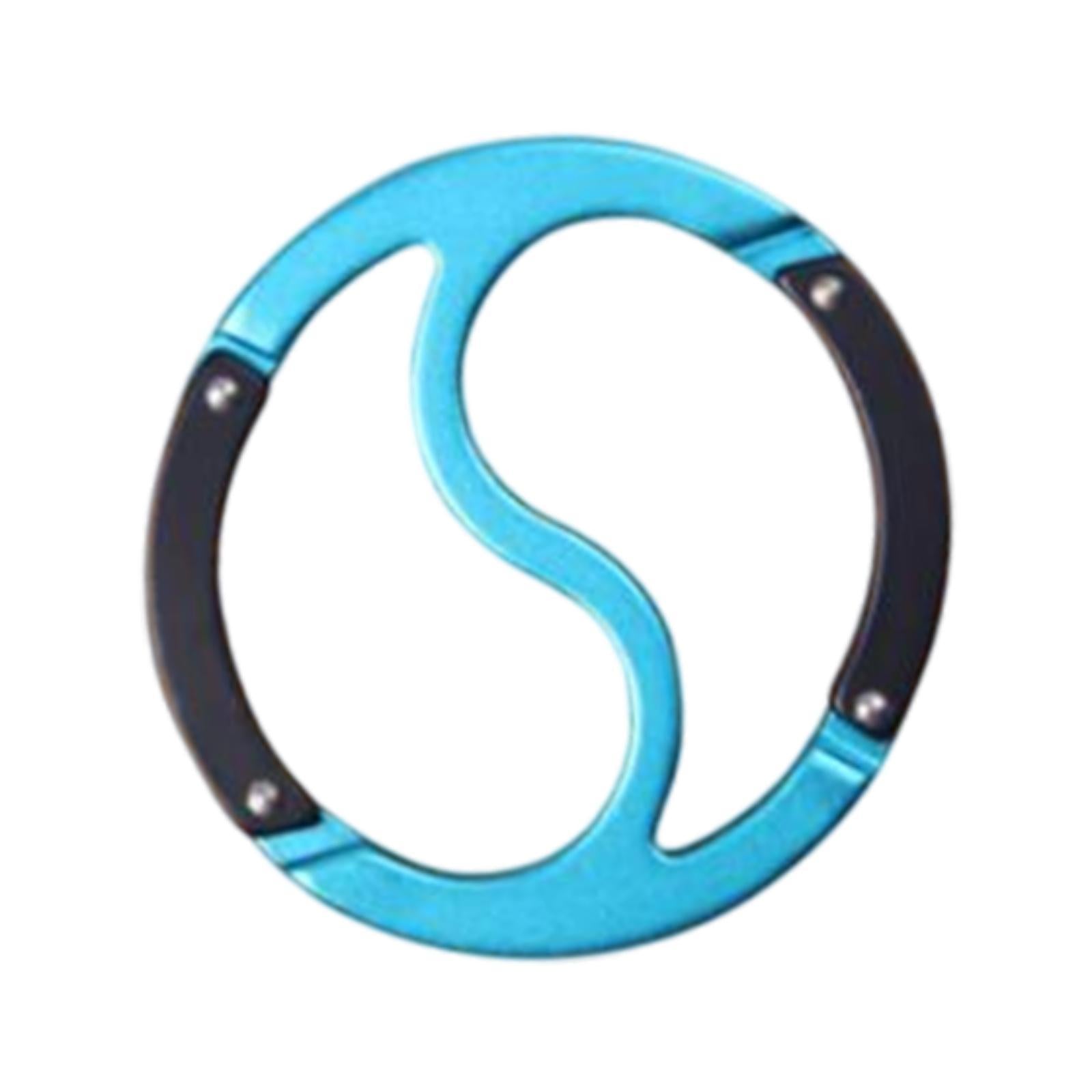 Carabiner Clip Keyring Fishing Lock Buckle Hook for Hammock Dog Leash Hiking blue