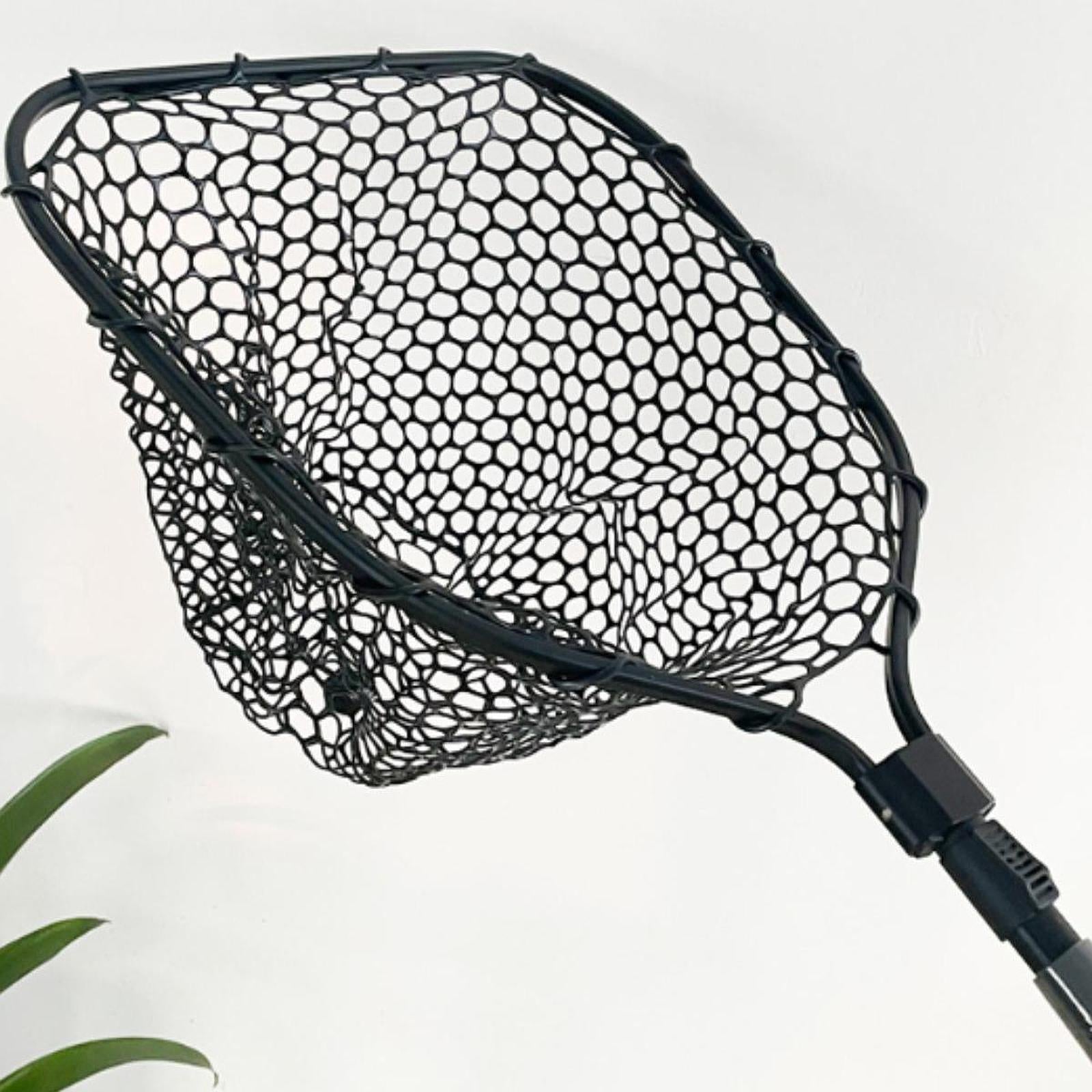 Fishing Net Collapsible Handle Saltwater Freshwater Fish Netting Landing Net