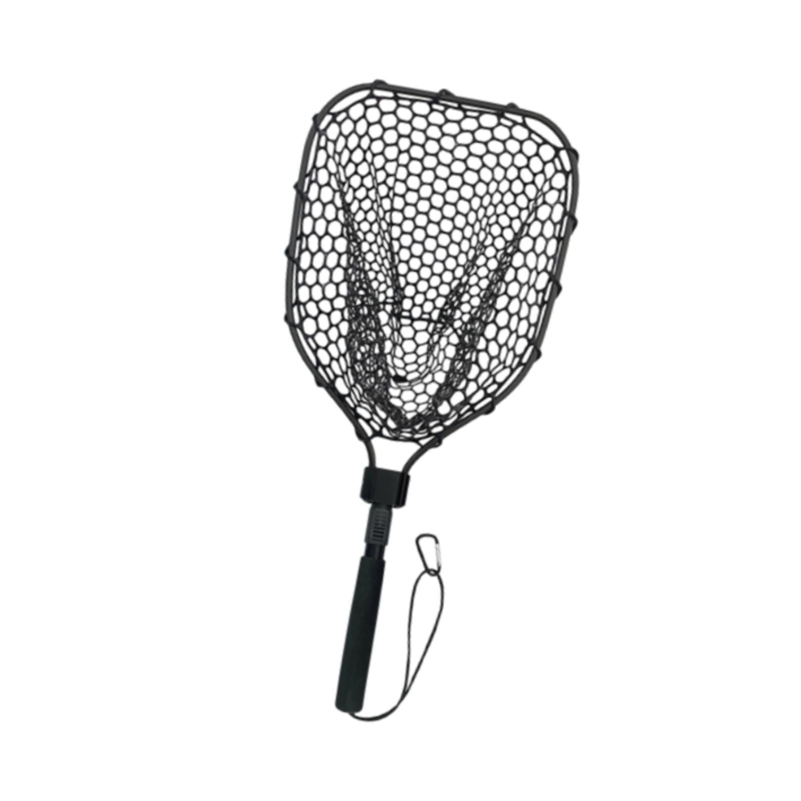 Fishing Net Collapsible Handle Saltwater Freshwater Fish Netting Landing Net