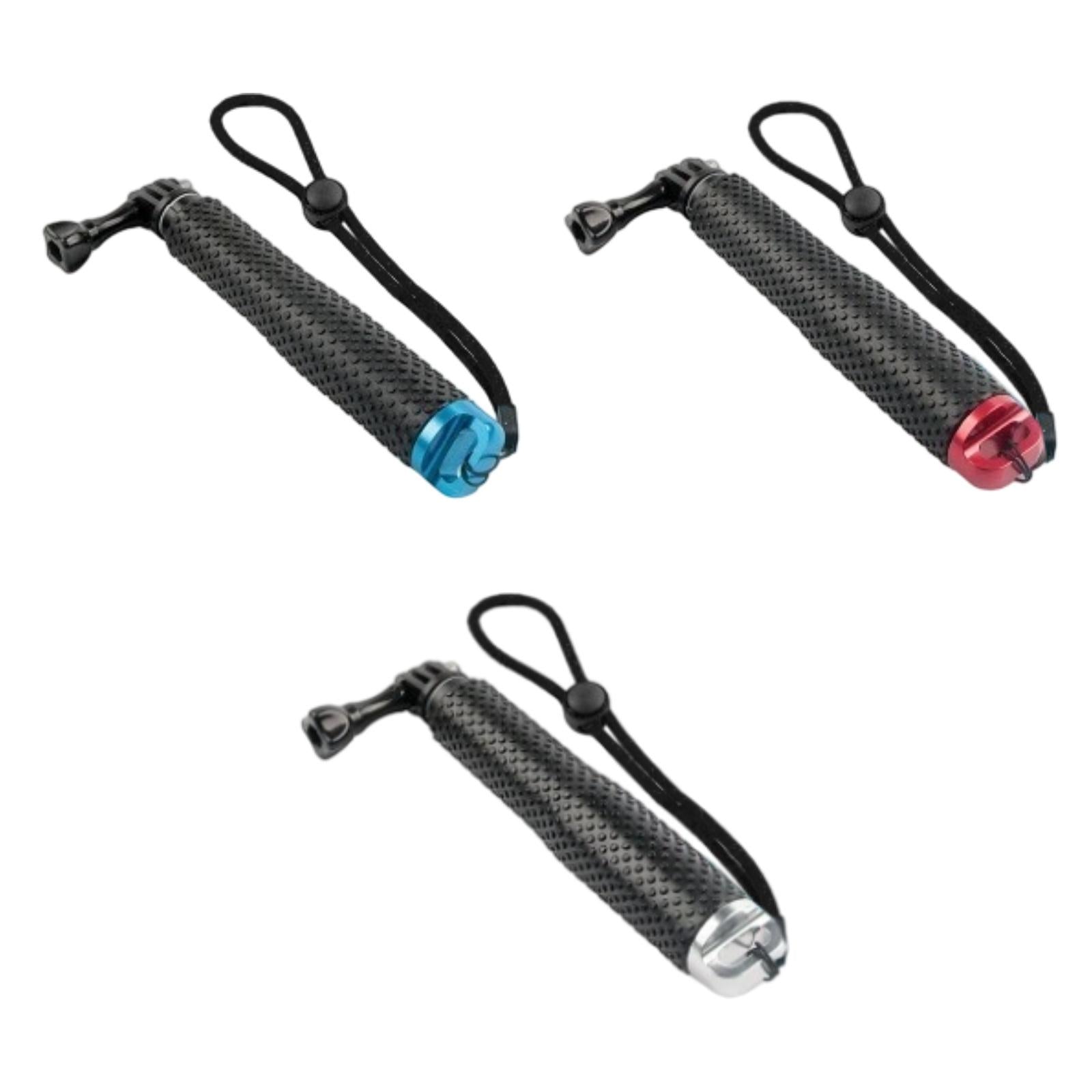 Selfie Stick Handheld Extendable Pole for Adventures Snorkeling Snowboarding Blue
