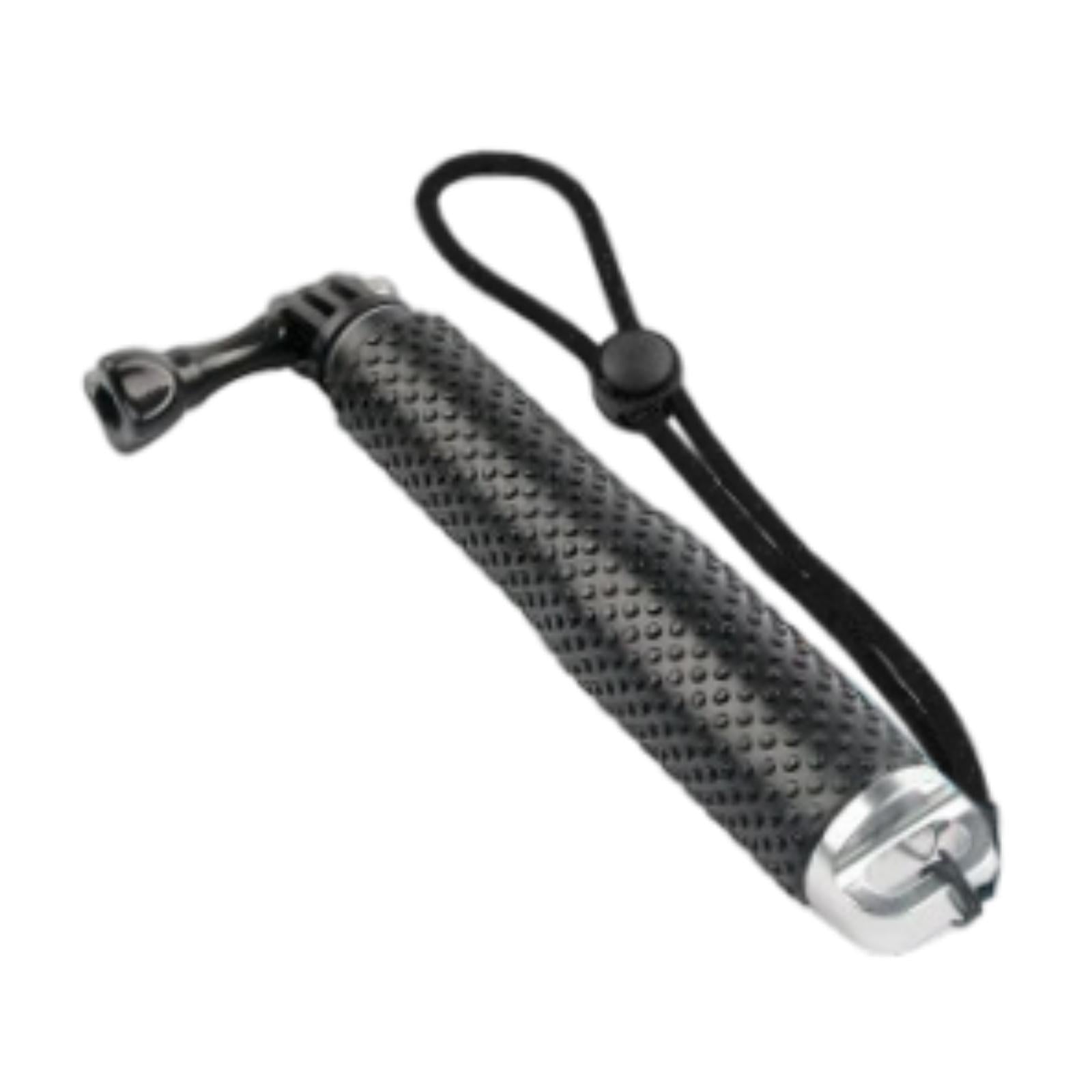 Selfie Stick Handheld Extendable Pole for Adventures Snorkeling Snowboarding Silver