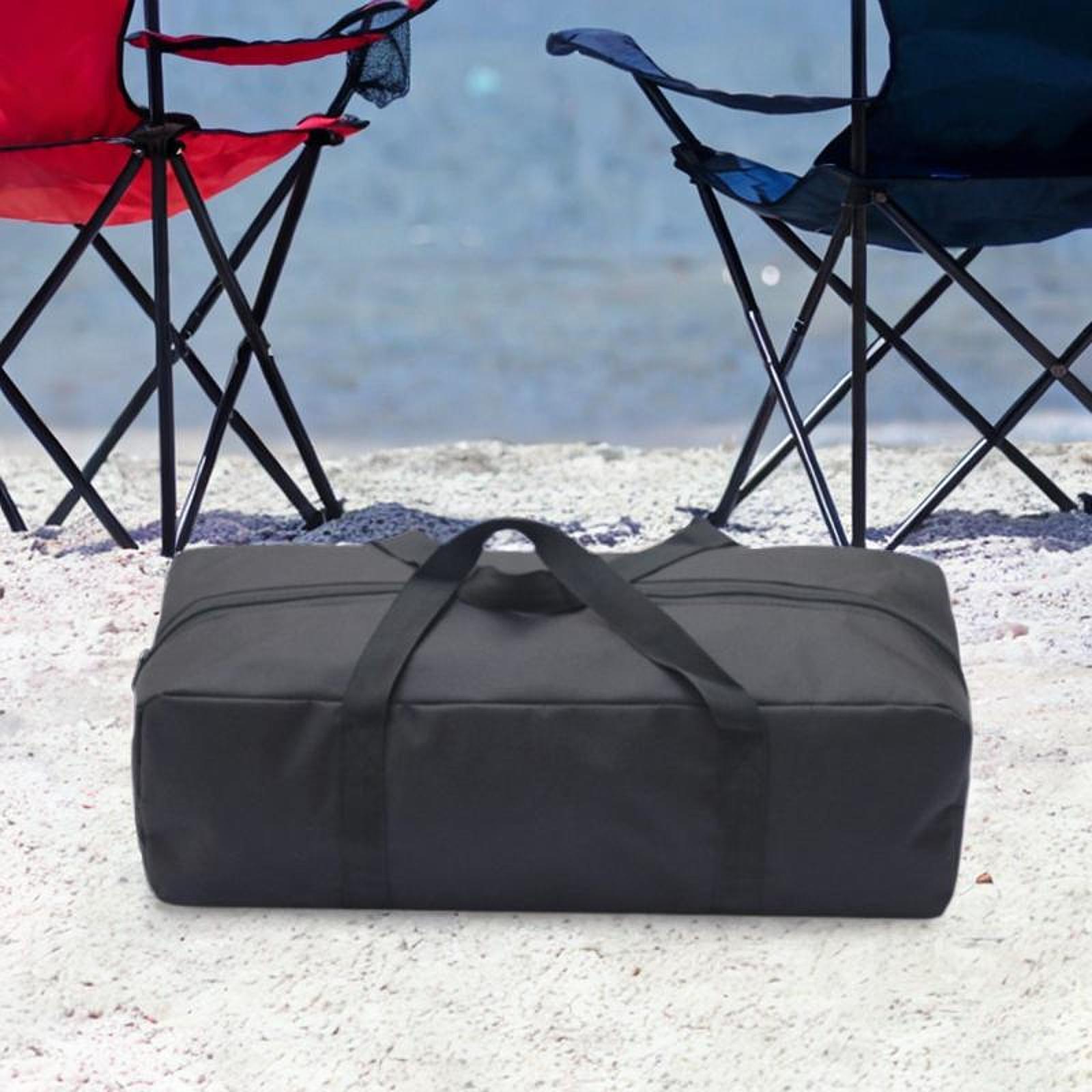 Duffle Bag with Zipper Oxford Cloth Heavy Duty for Folding Chair Tent Hiking
