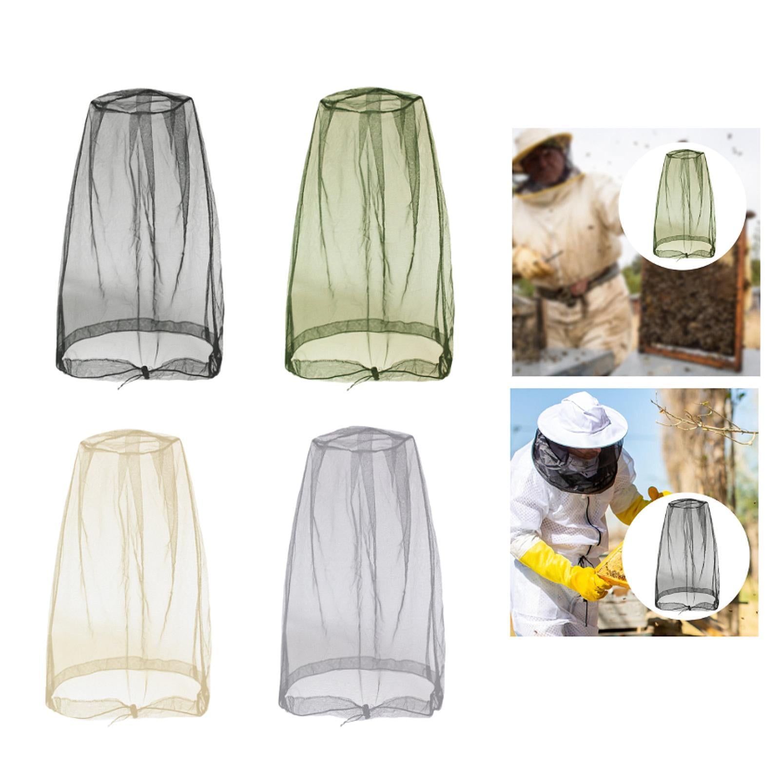 Head Net Sunhat Head Protecting Net for Outdoor Activities Camping Adventure black