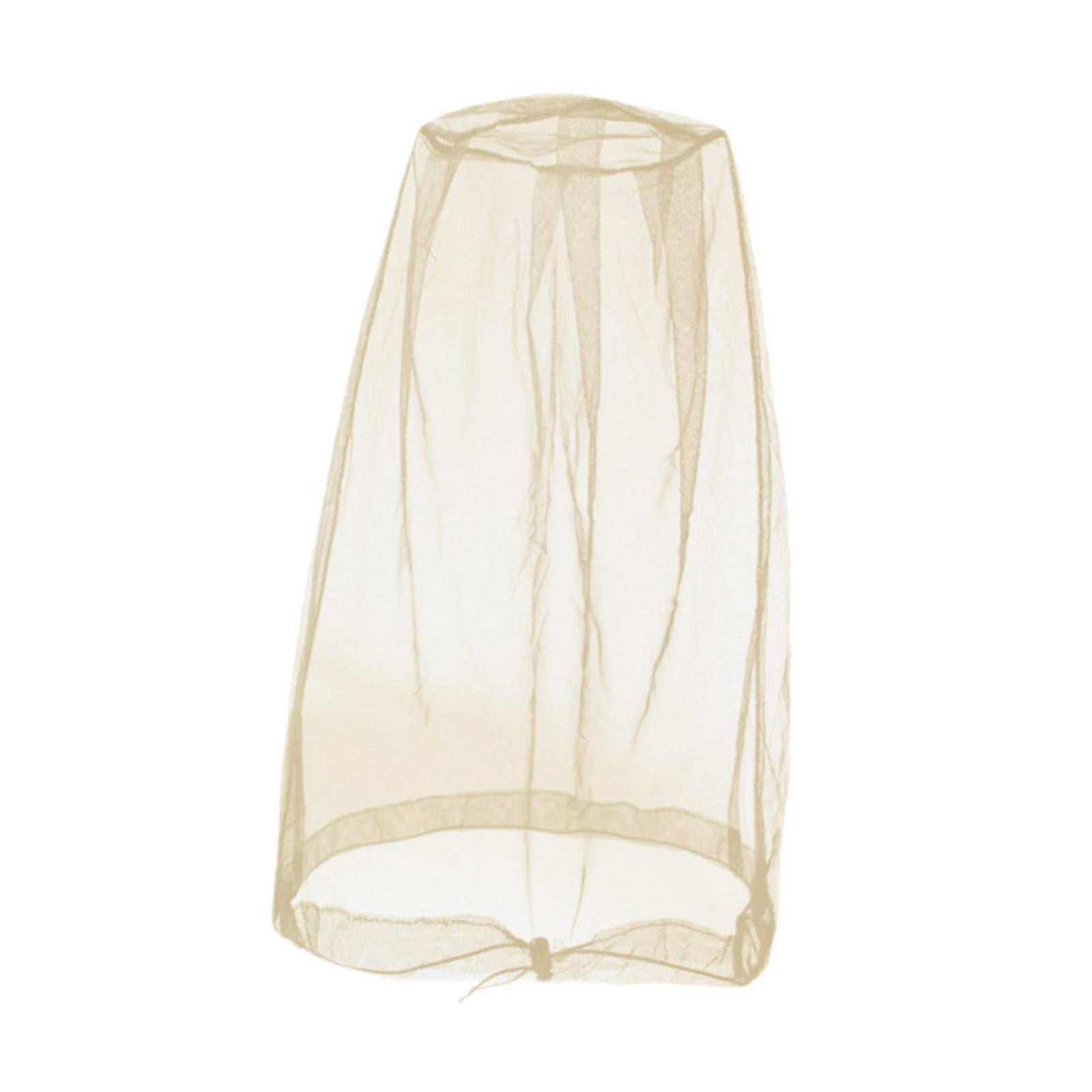 Head Net Sunhat Head Protecting Net for Outdoor Activities Camping Adventure Beige