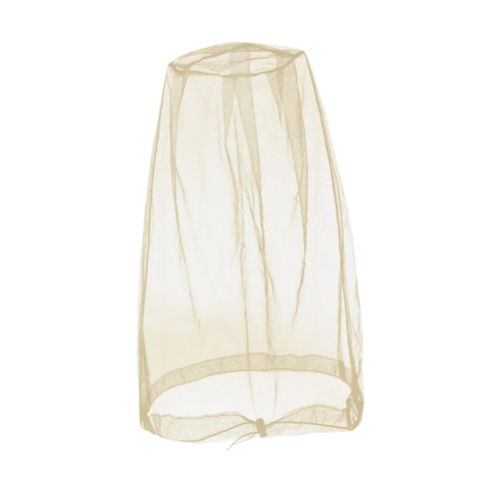 Head Net Sunhat Head Protecting Net for Outdoor Activities Camping Adventure Beige