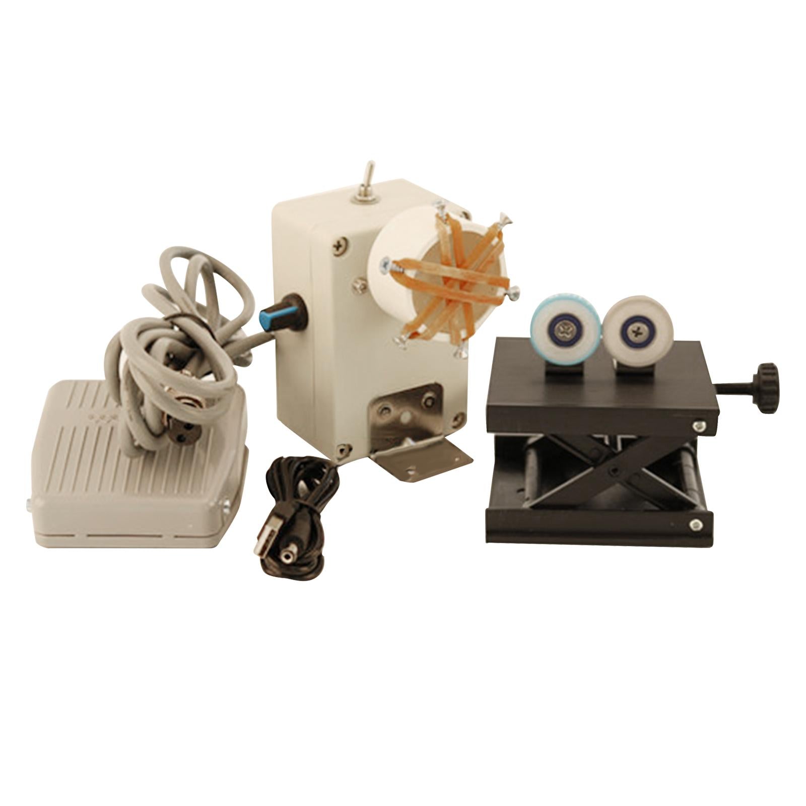 DIY Winding Machine Fishing Tools Rod Dryer Rod Building Machine Accessories with Pedal pp stand